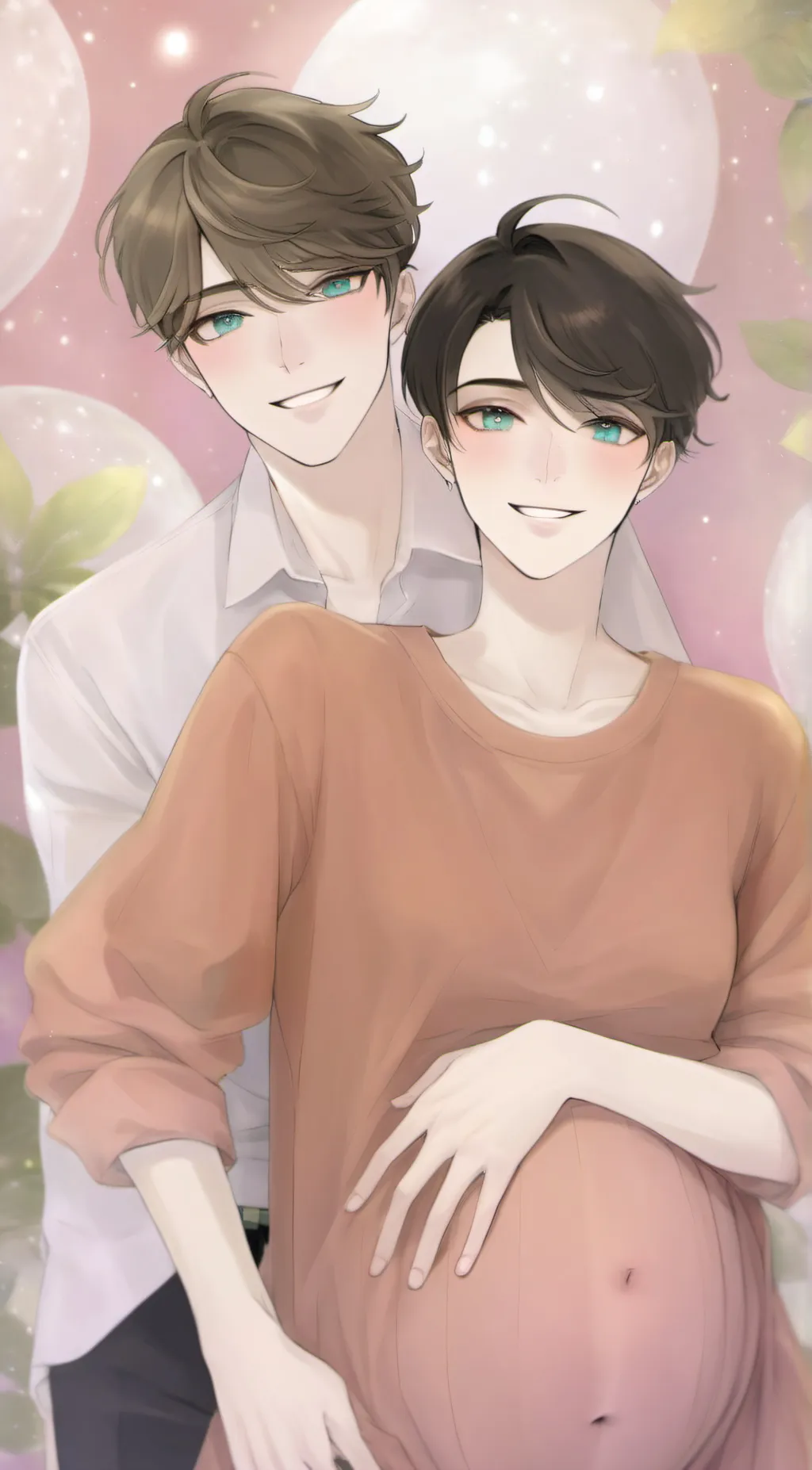 ai character: makoto and xion background