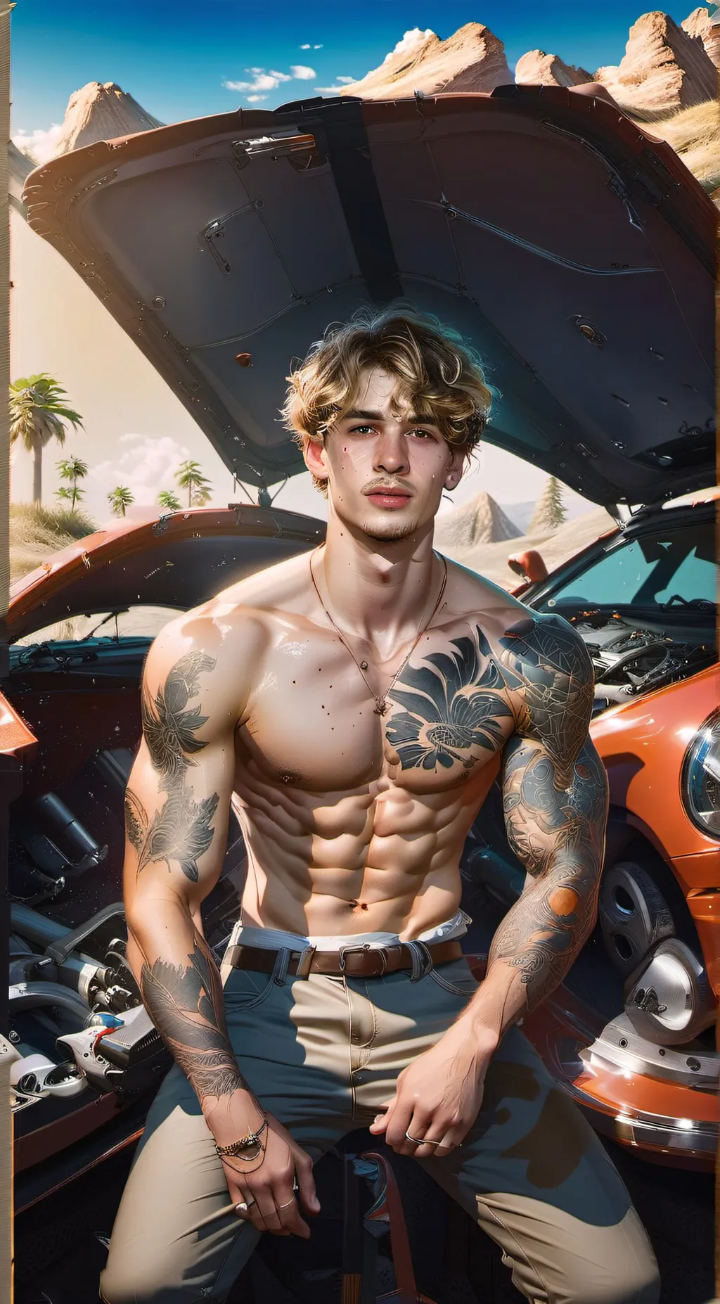 ai character: Dakota background