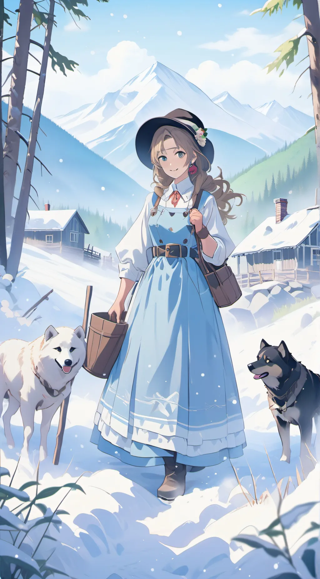 ai character:  Vanessa Cecily  background