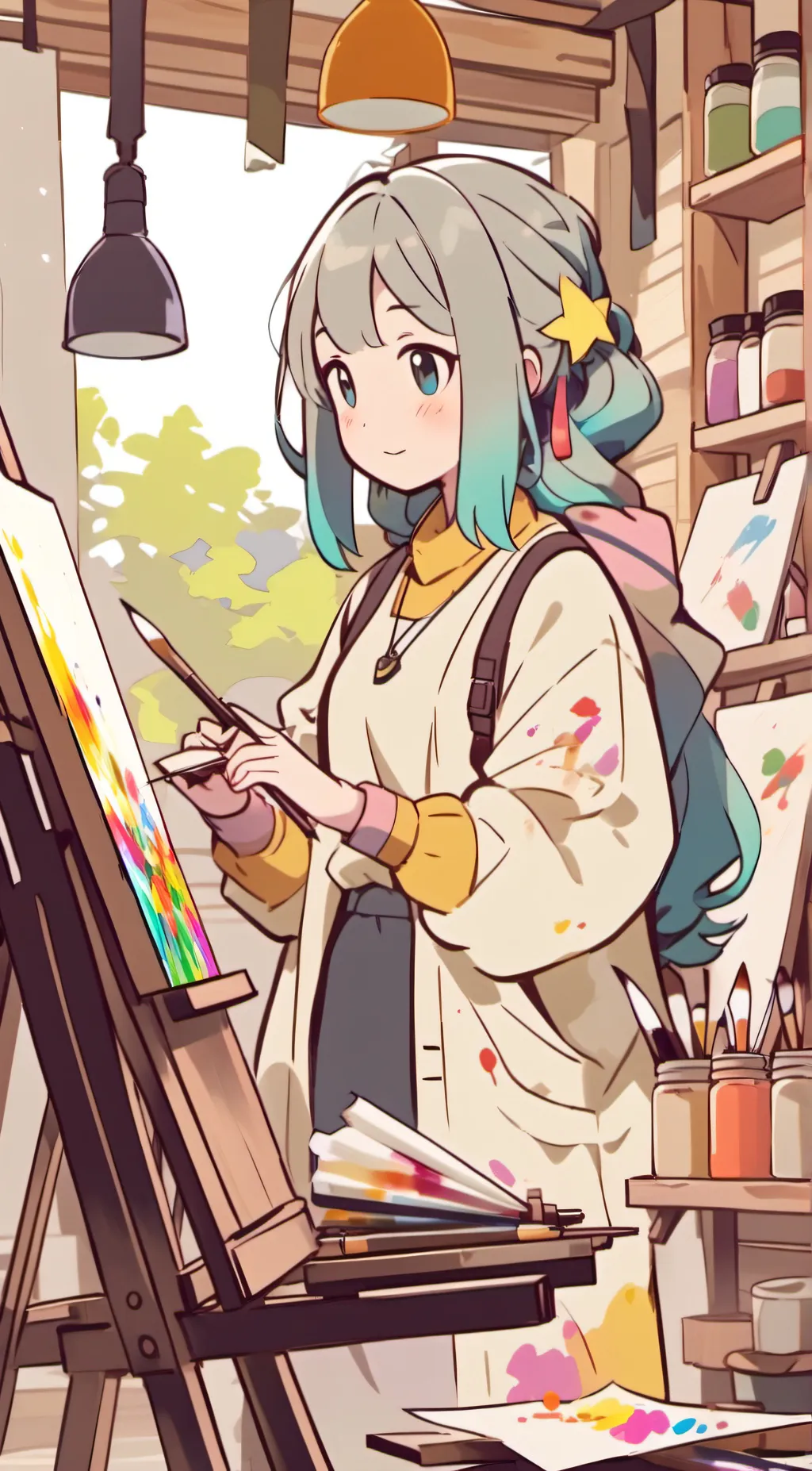 ai character: Amelia background