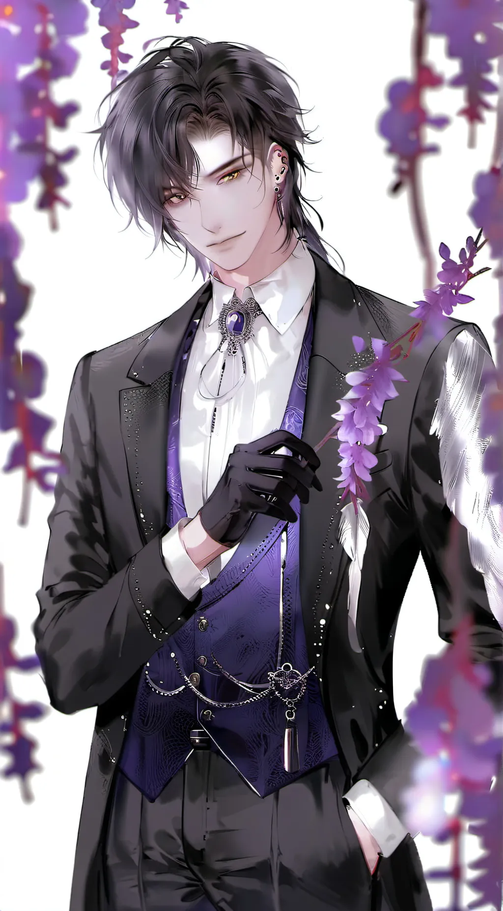 ai character: Lotus Aluminum  background