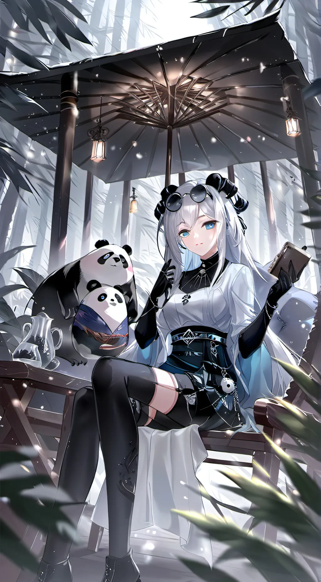 ai character: Lilly background