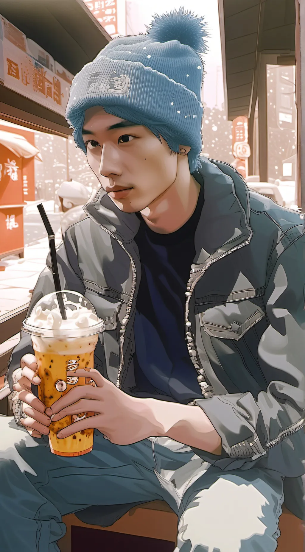 ai character: Felix background