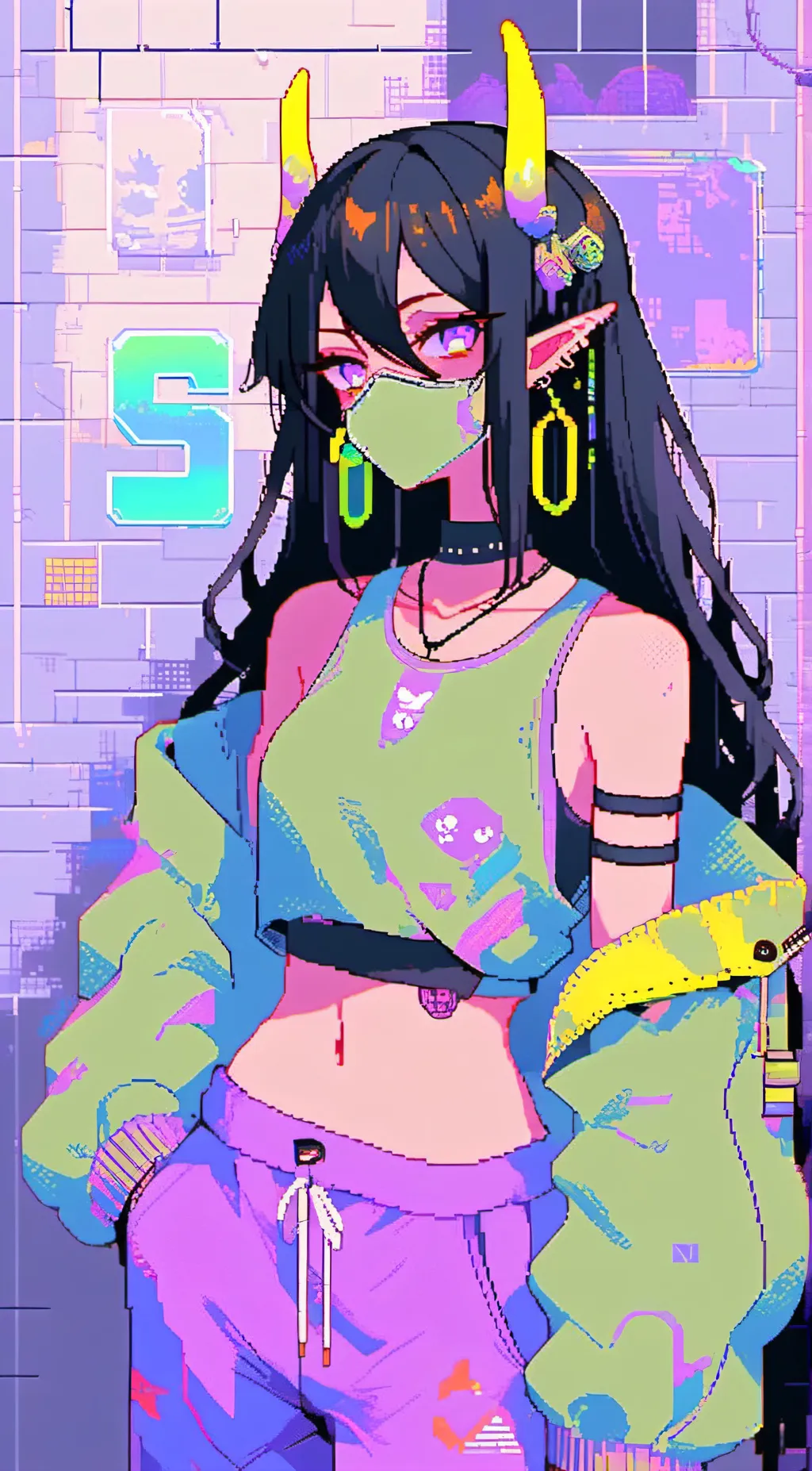 ai character: Serena background