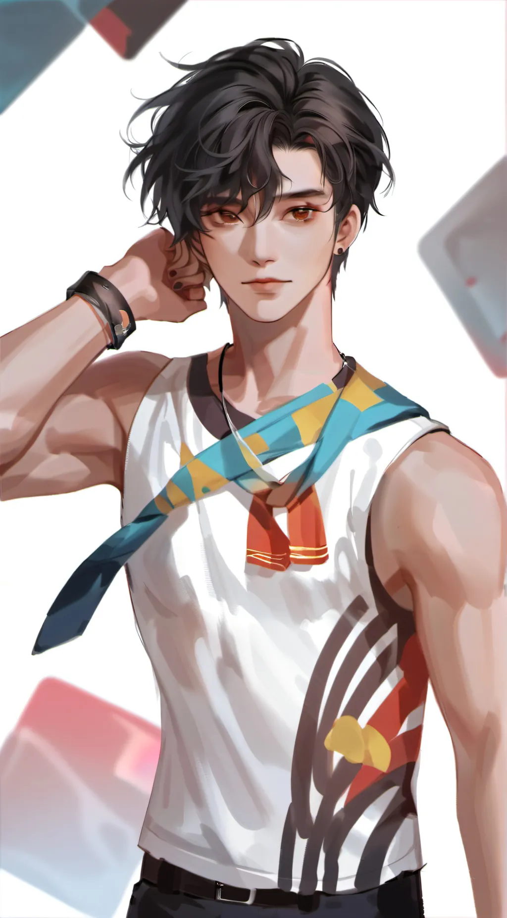 ai character: Oliver background