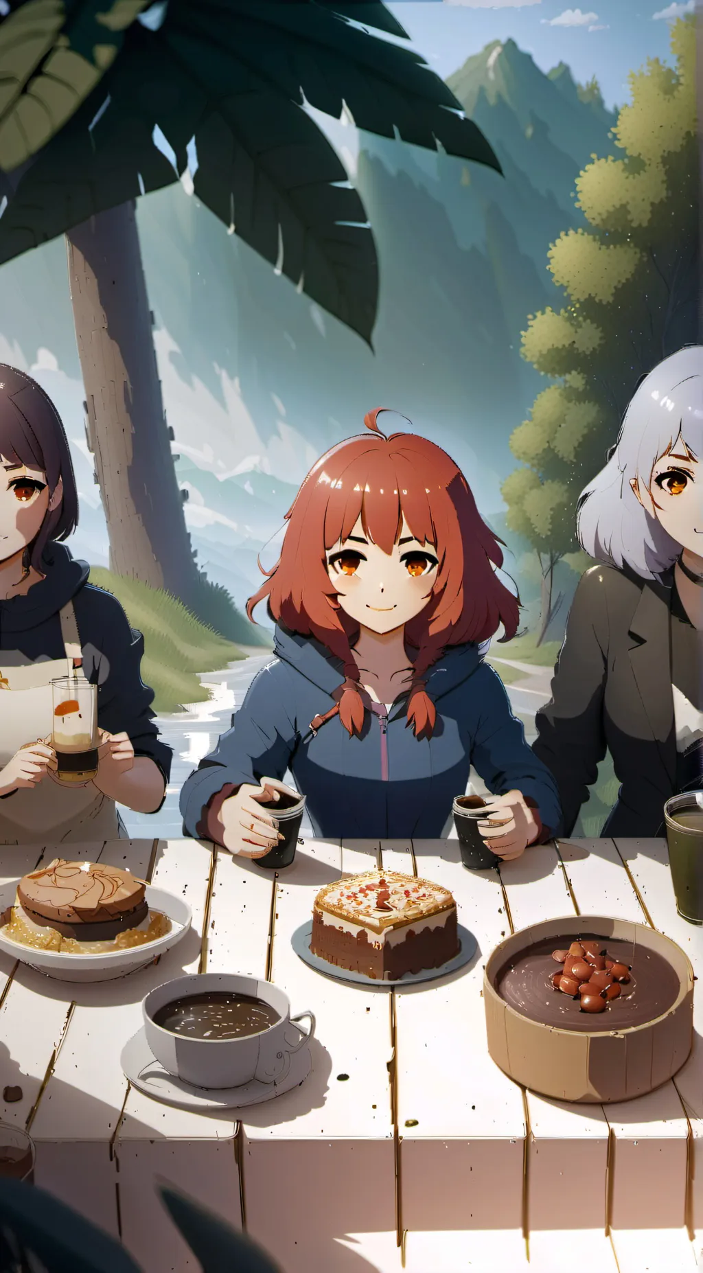 ai character: Adle, Vanna, Kiki background