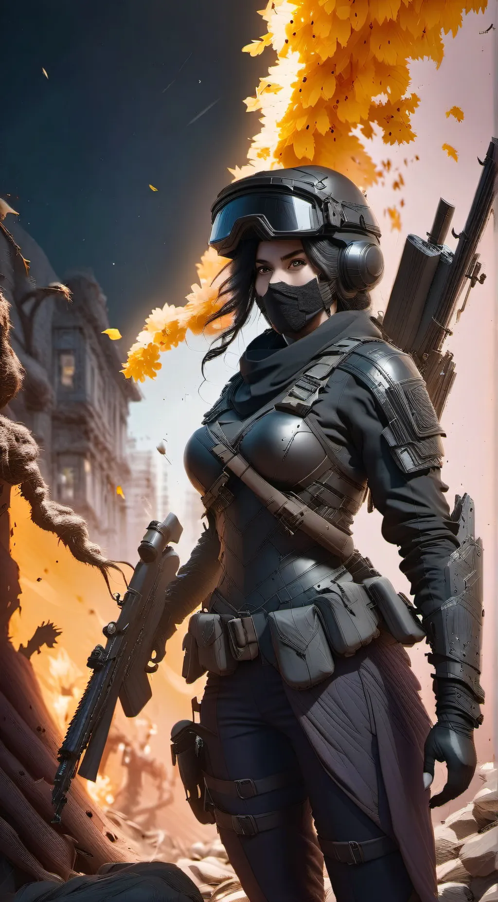 ai character: DeathMouth background