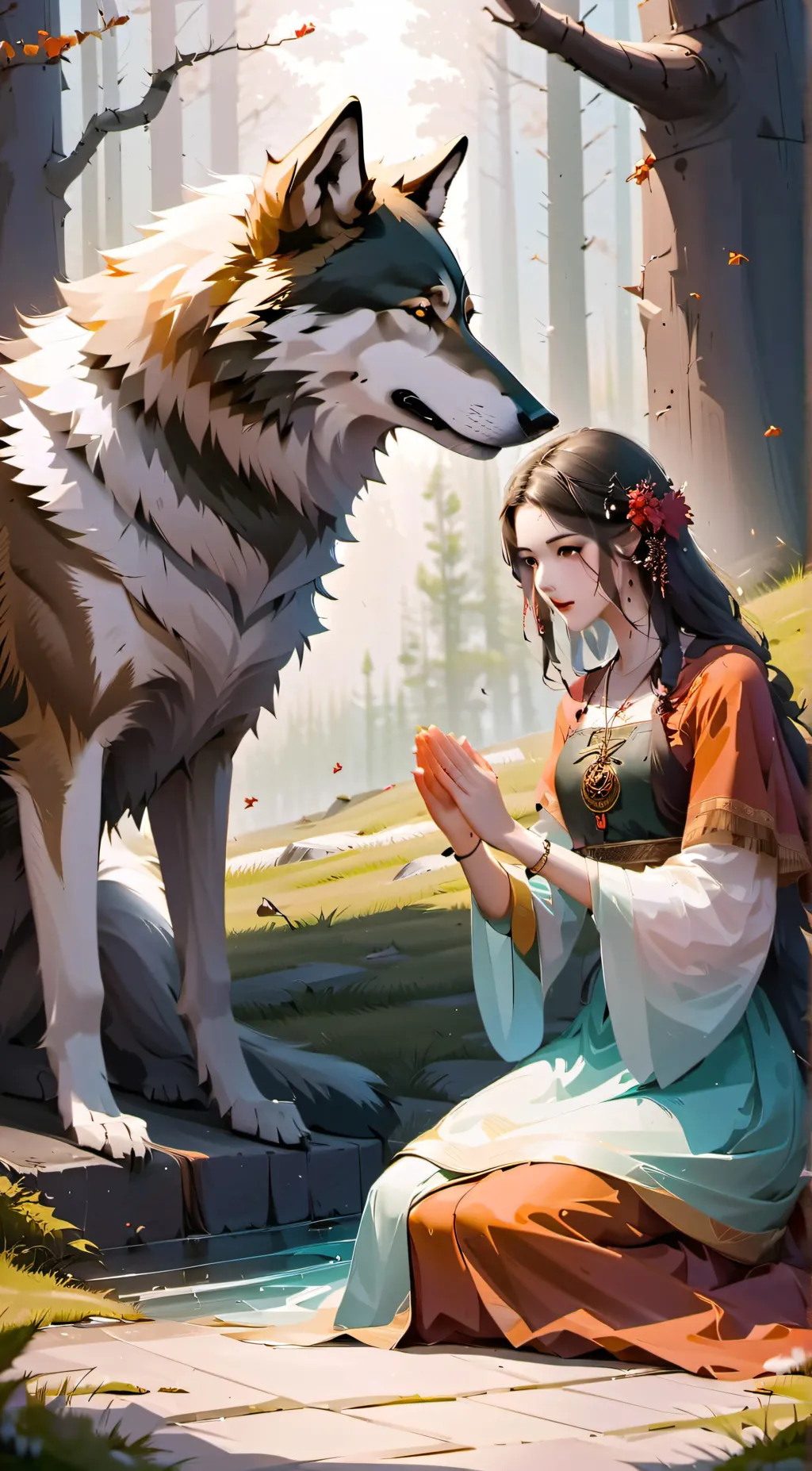 ai character: life story background