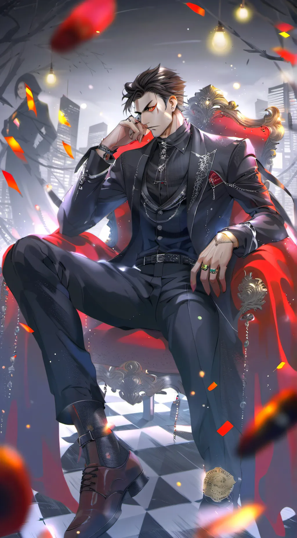 ai character: Damon background