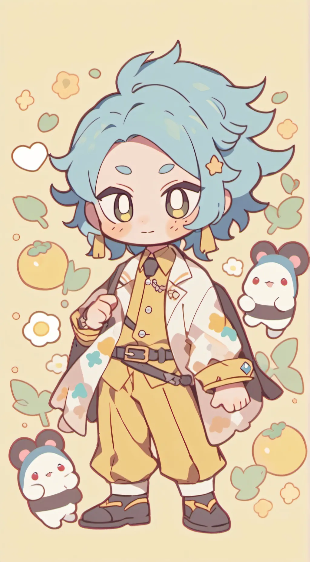 ai character: any wally au background