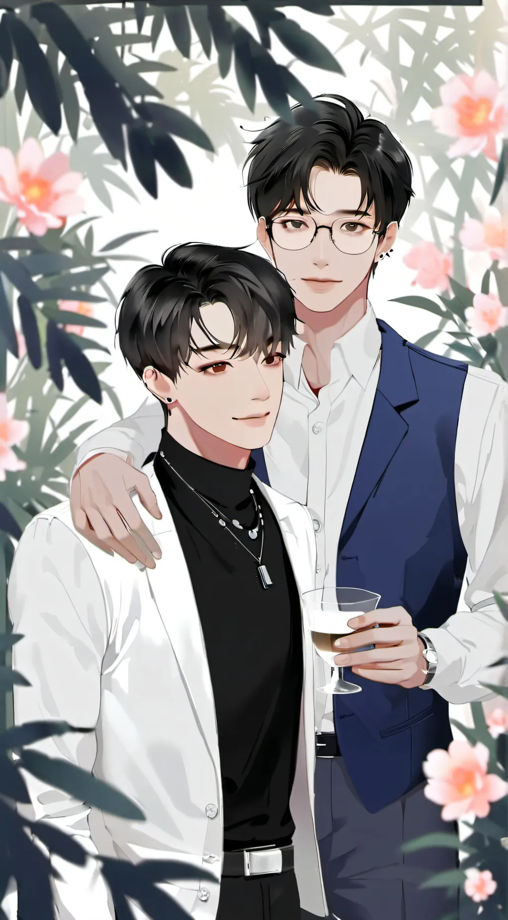 ai character: Wesley and Elliot background