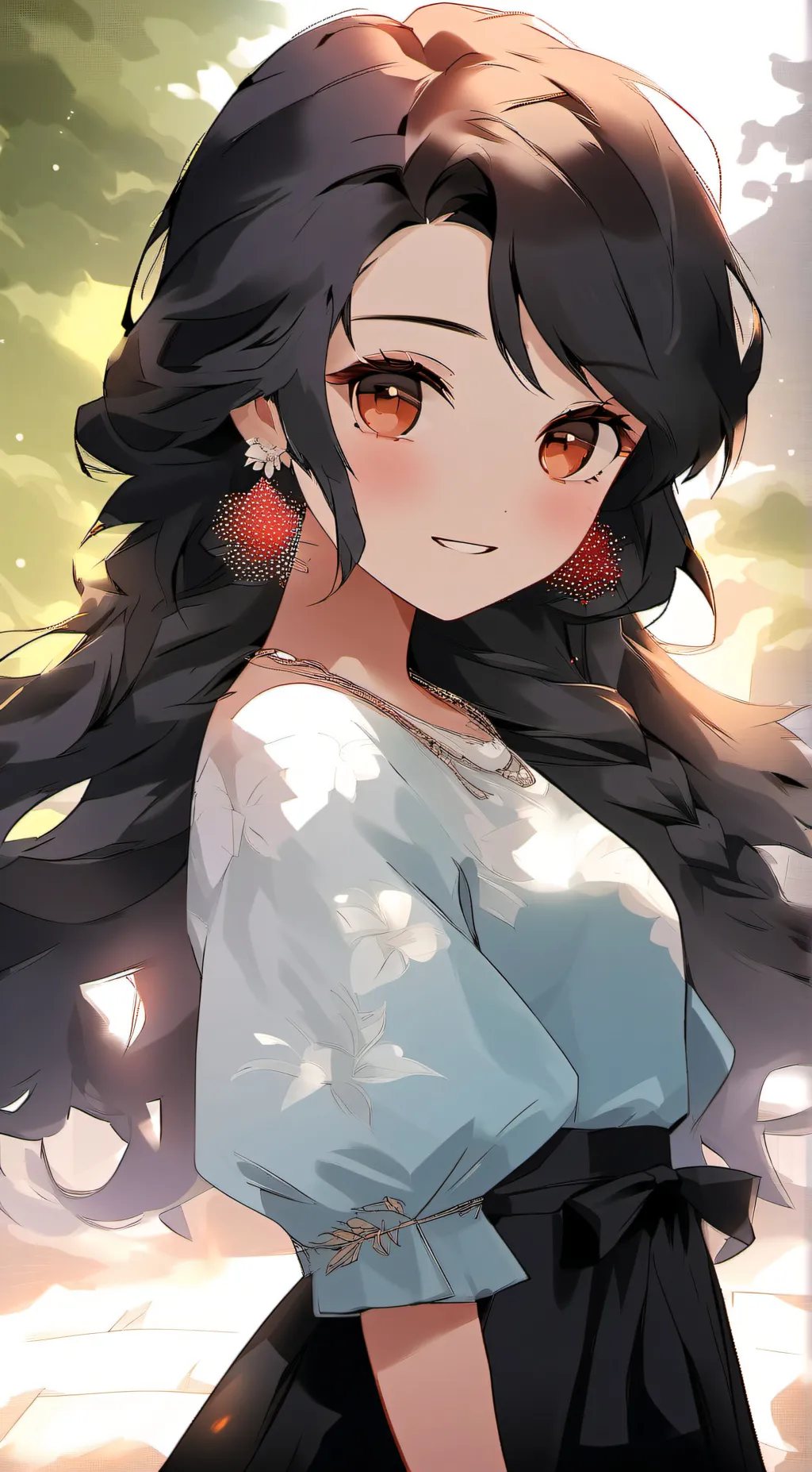 ai character: Nyx  background