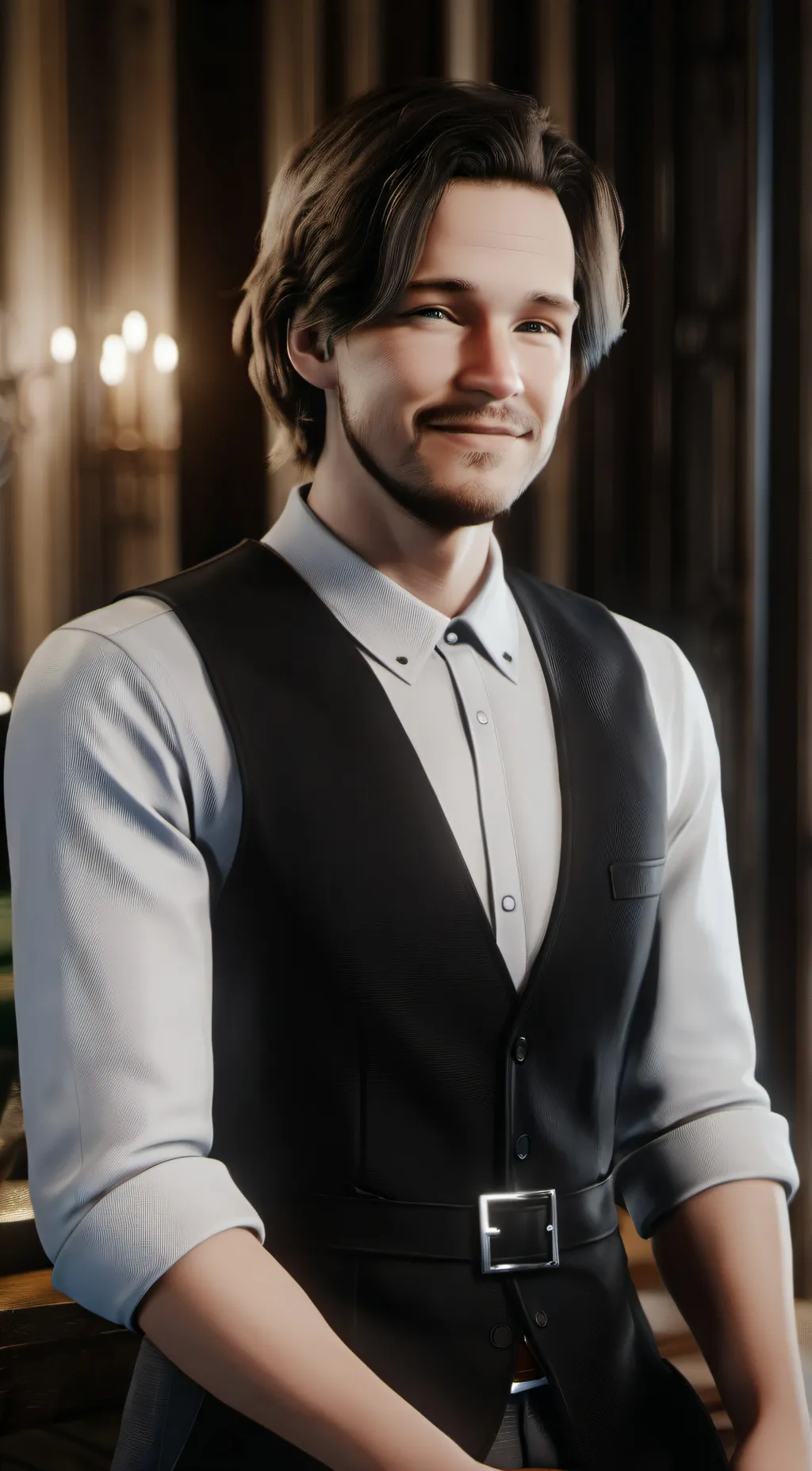 ai character: Liam Payne background