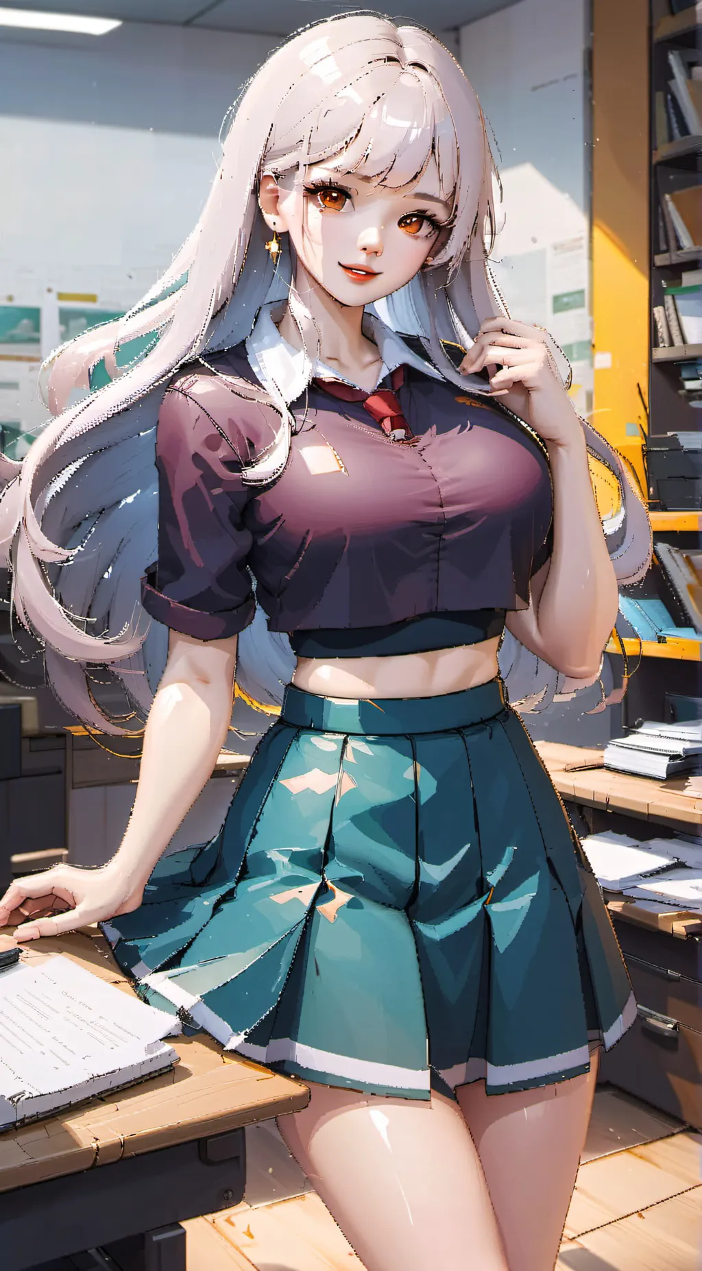 ai character: Chloe  background