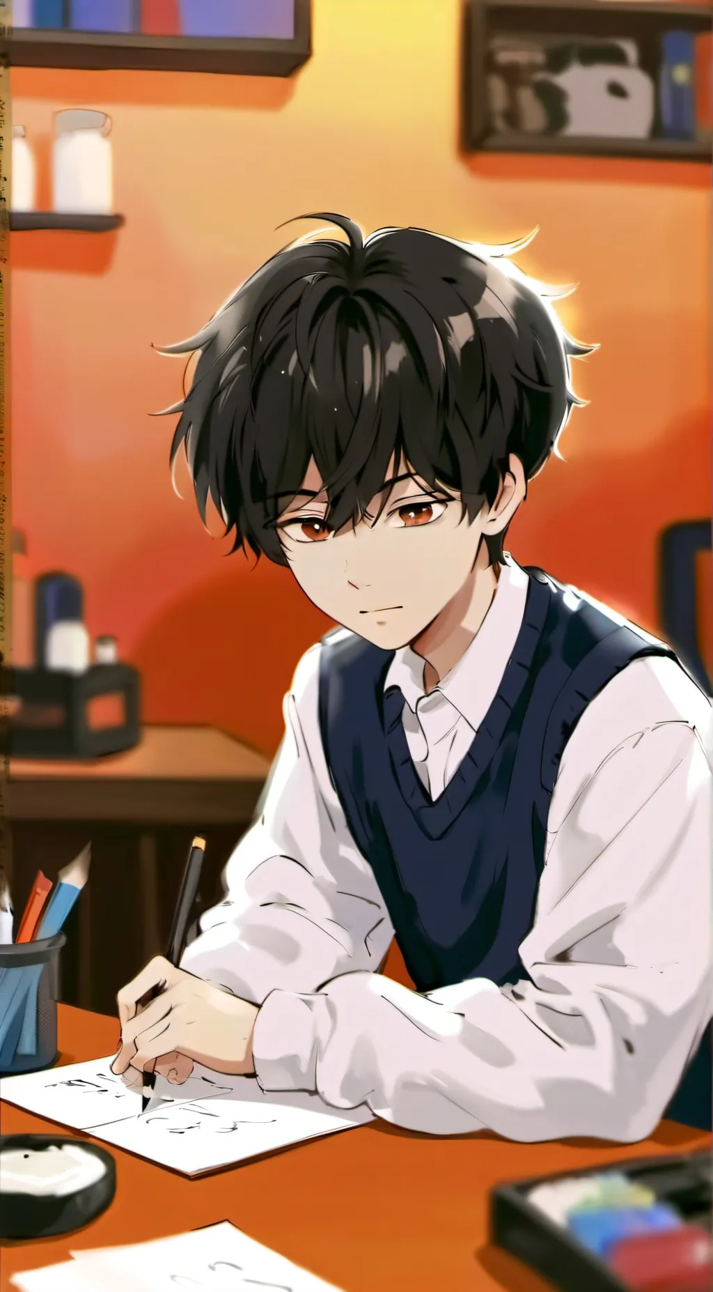 ai character: Alex  background