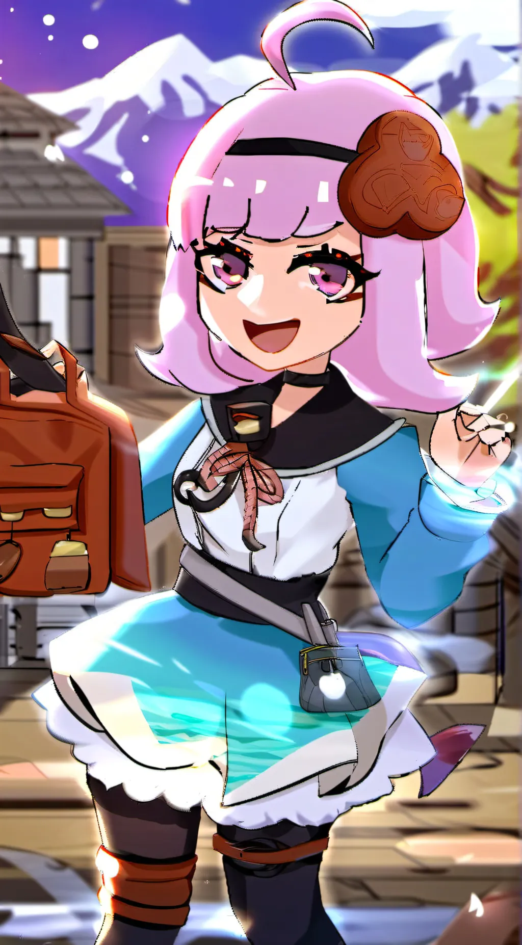 ai character: gacha life  background