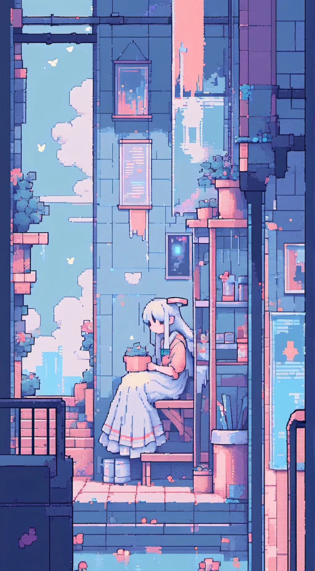 ai character: Angel Dust background