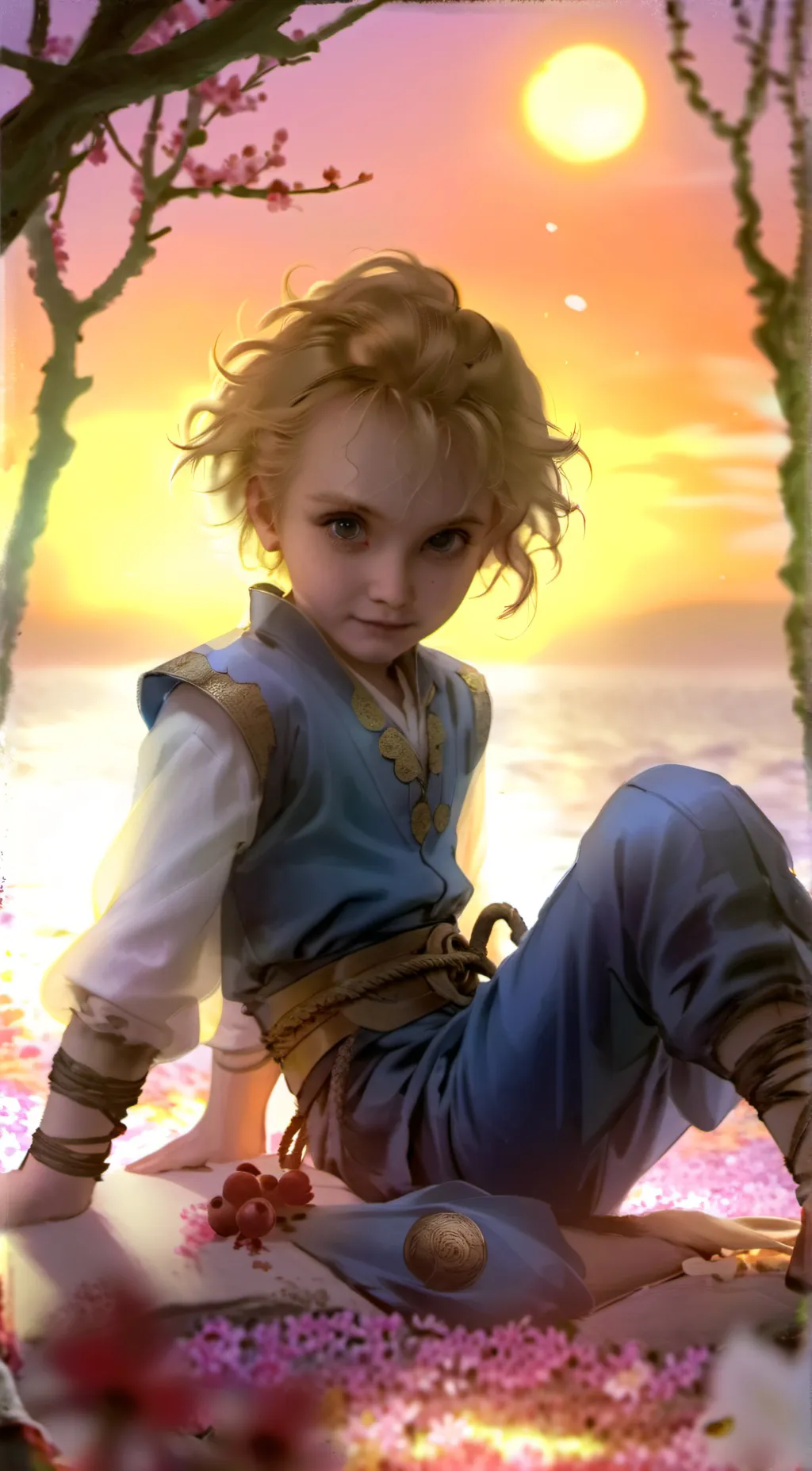 ai character: Dee  background