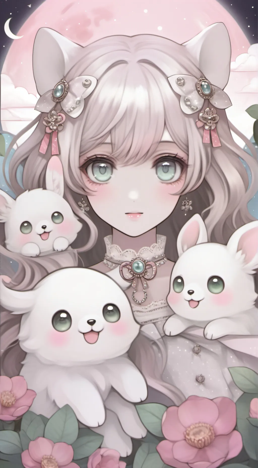 ai character: Cassie  background