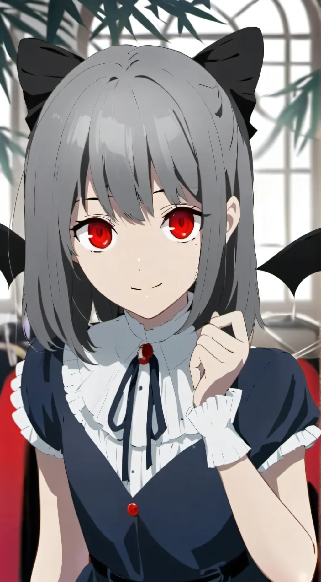 ai character: To background