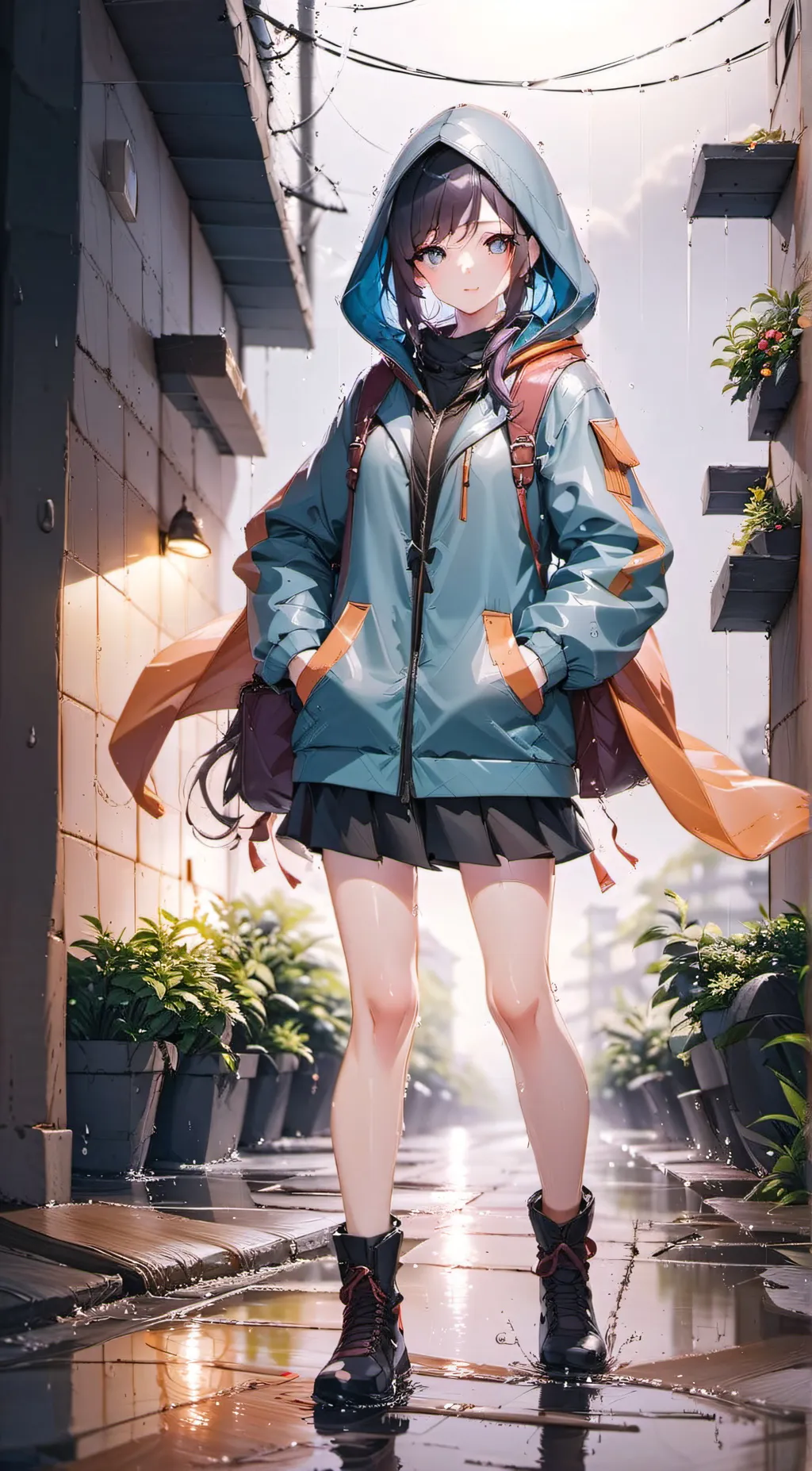 ai character: Iris Koharu background