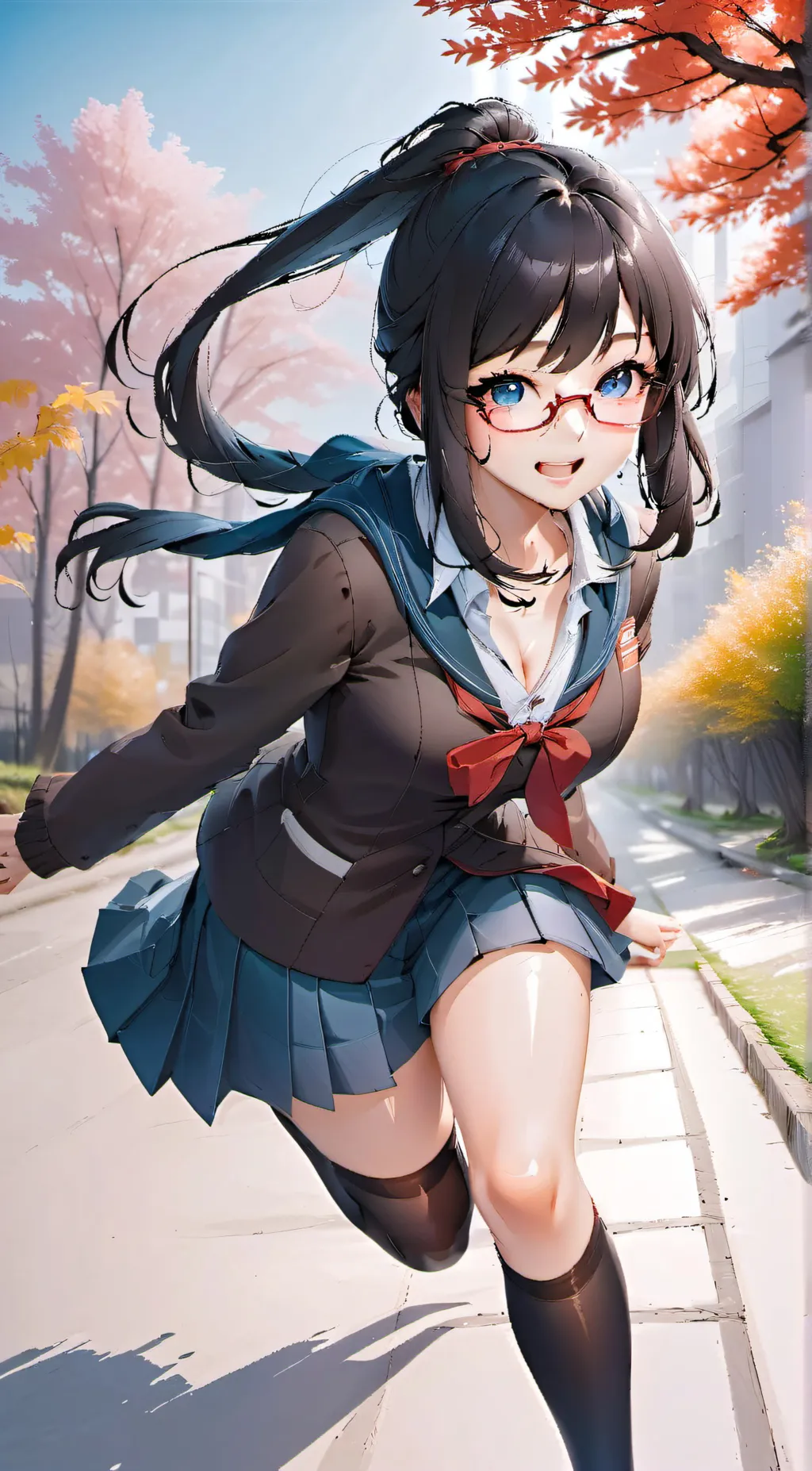 ai character: Izumi Nagata background