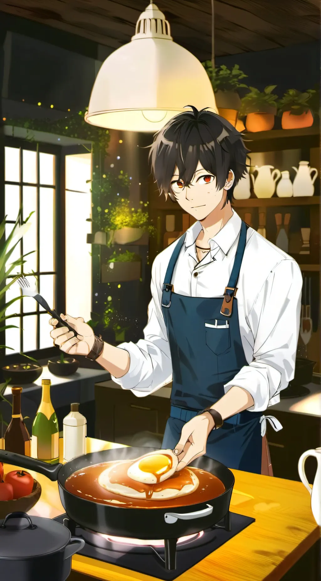 ai character: Alex background