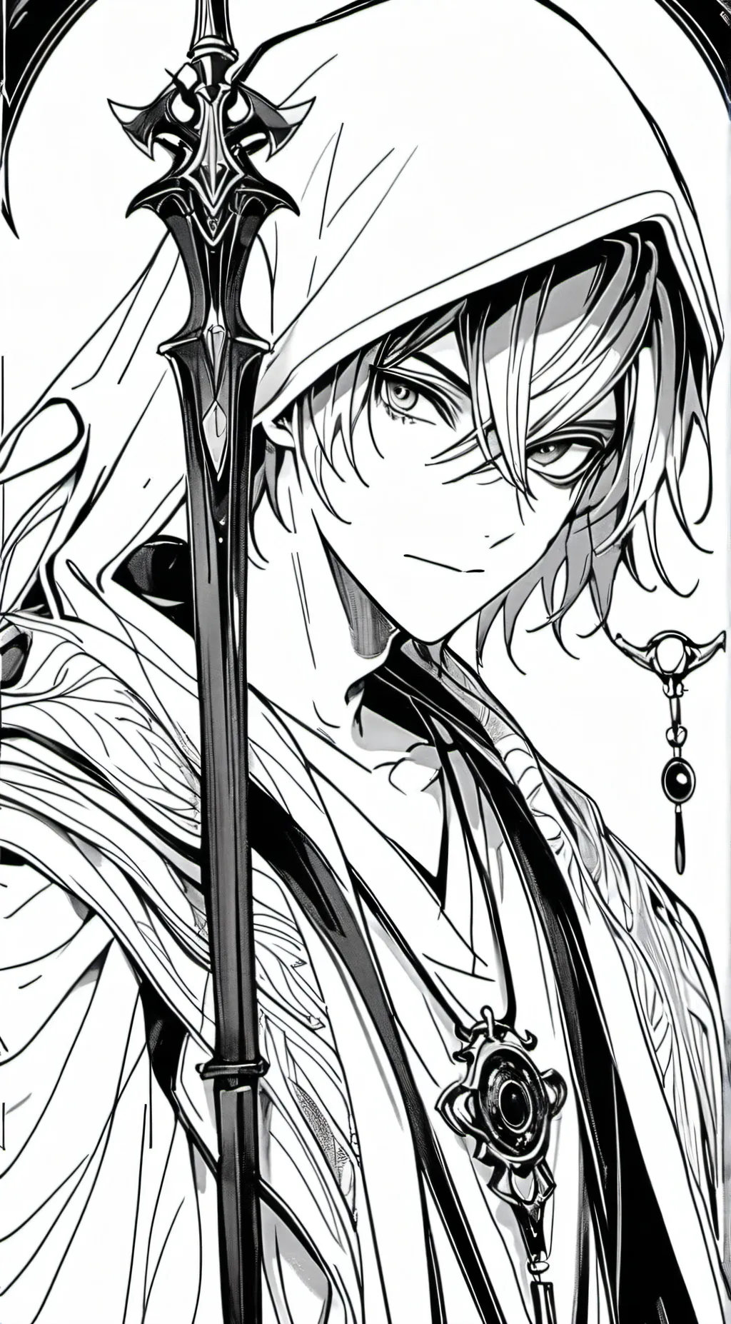 ai character: The Grim Reaper background