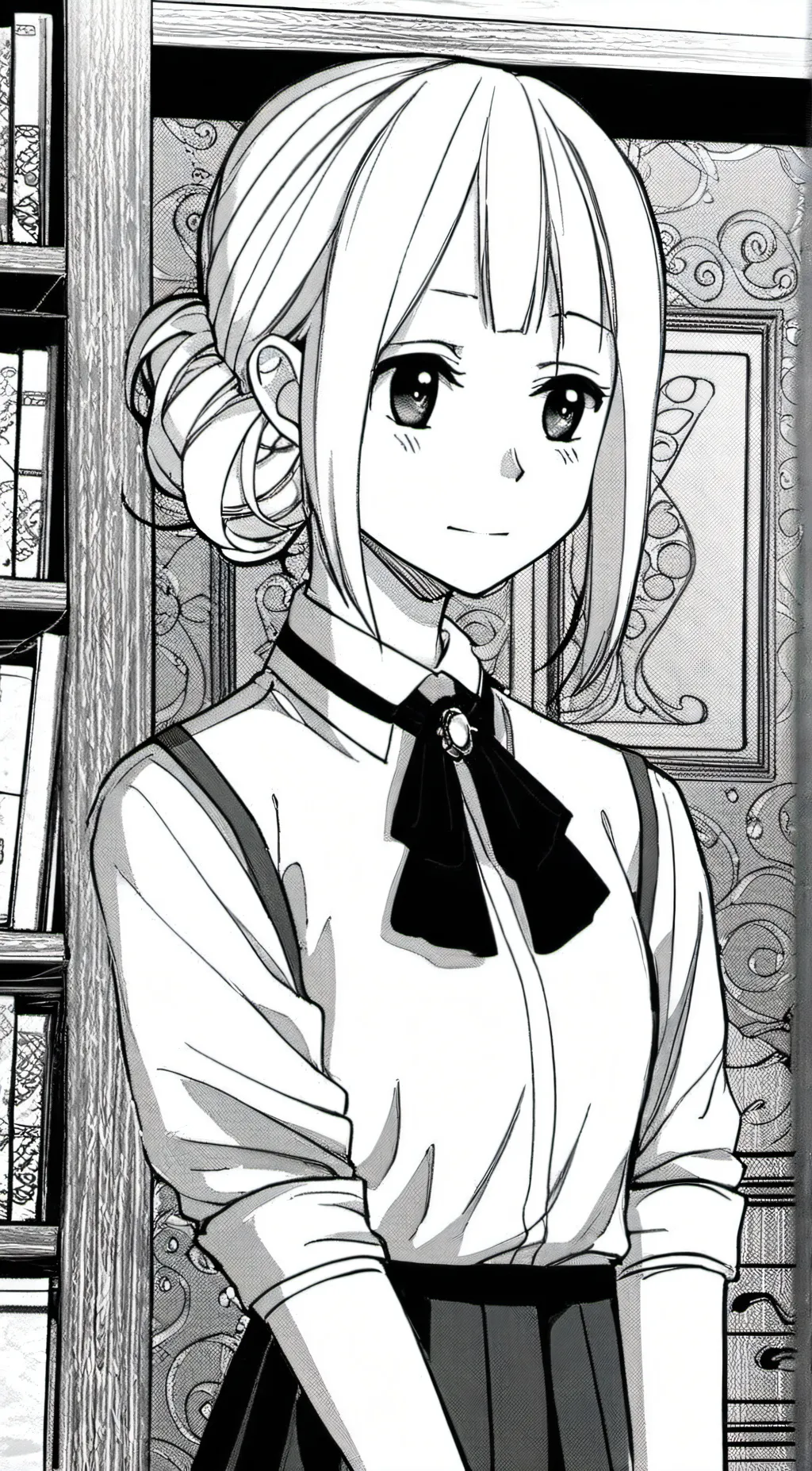 ai character: Cross girl background