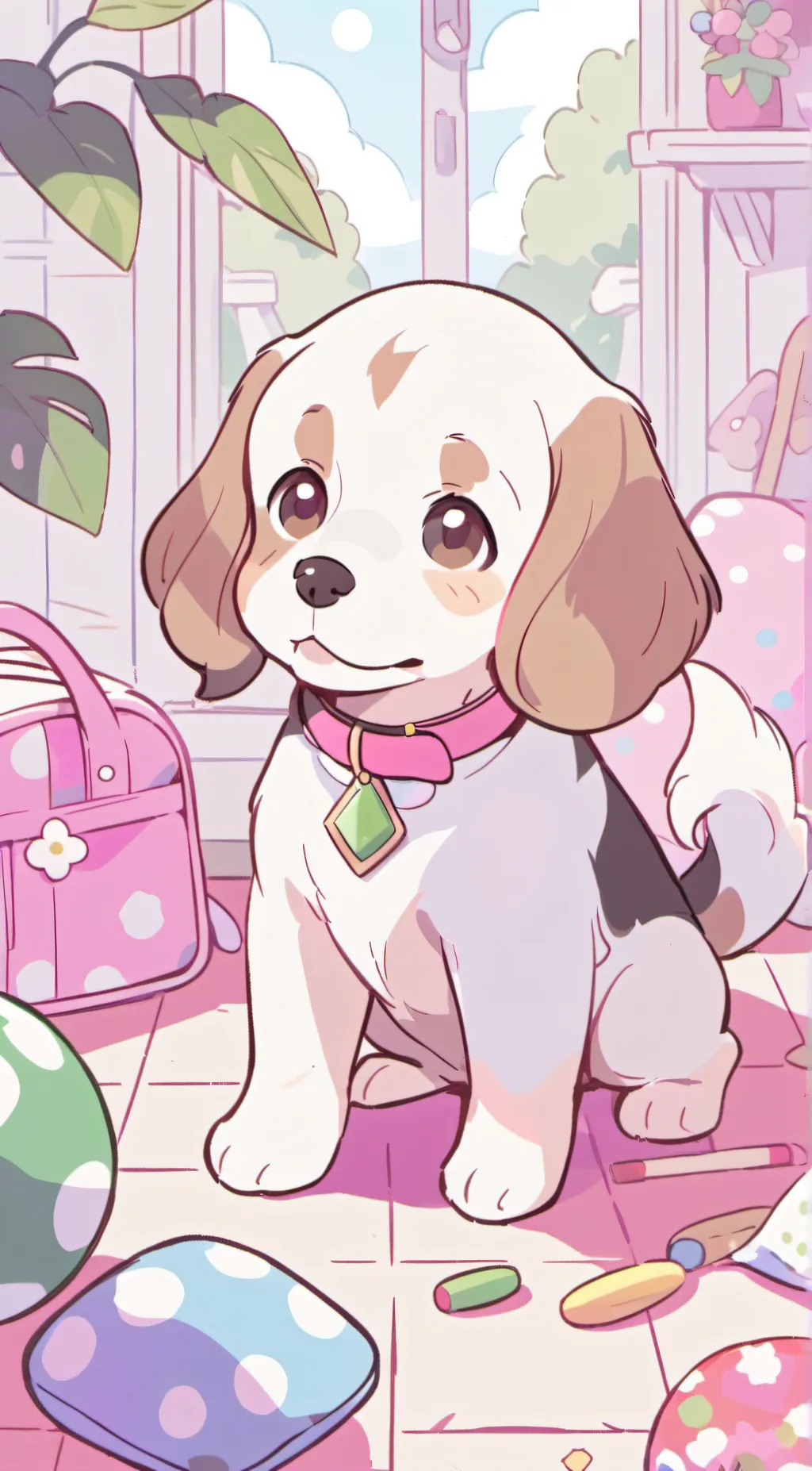 ai character: Lily background