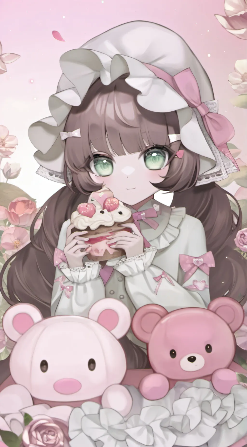 ai character: ❀✿𝒂𝒏𝒈𝒆𝒍✿❀ background