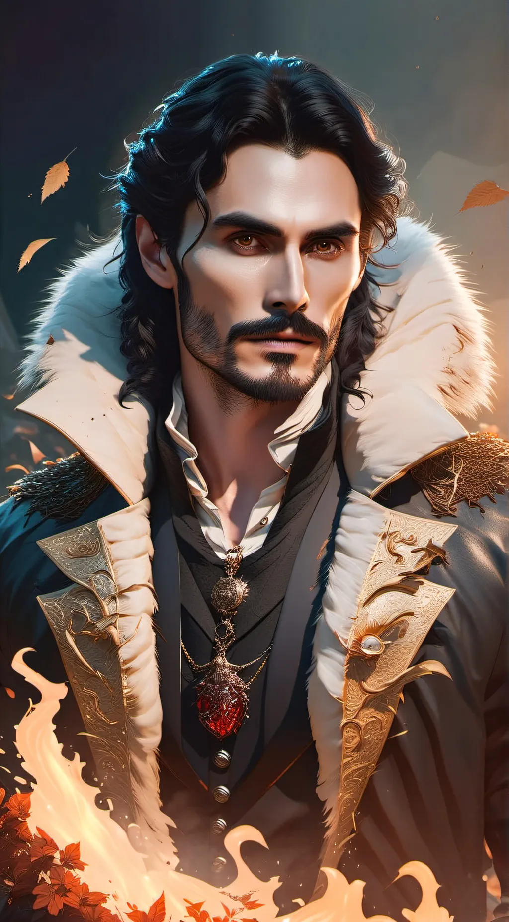 ai character: Kieran Blackstone background