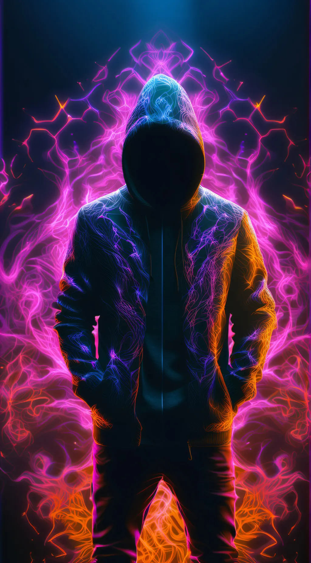 ai character: Elemental being background