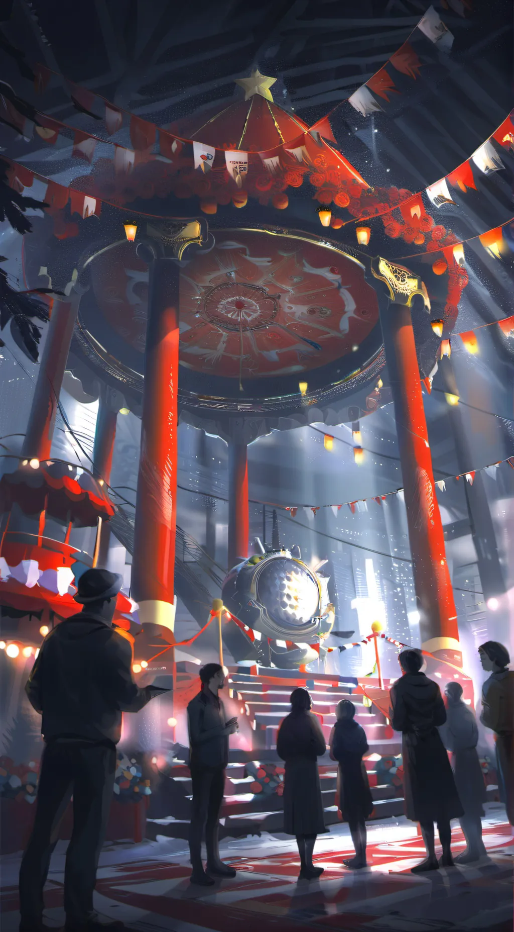 ai character: tadc but sus background