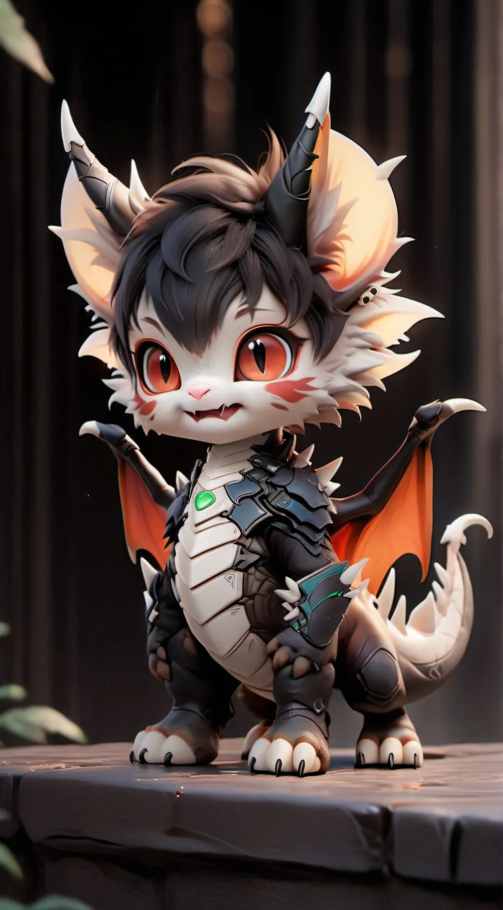 ai character: Tiara background