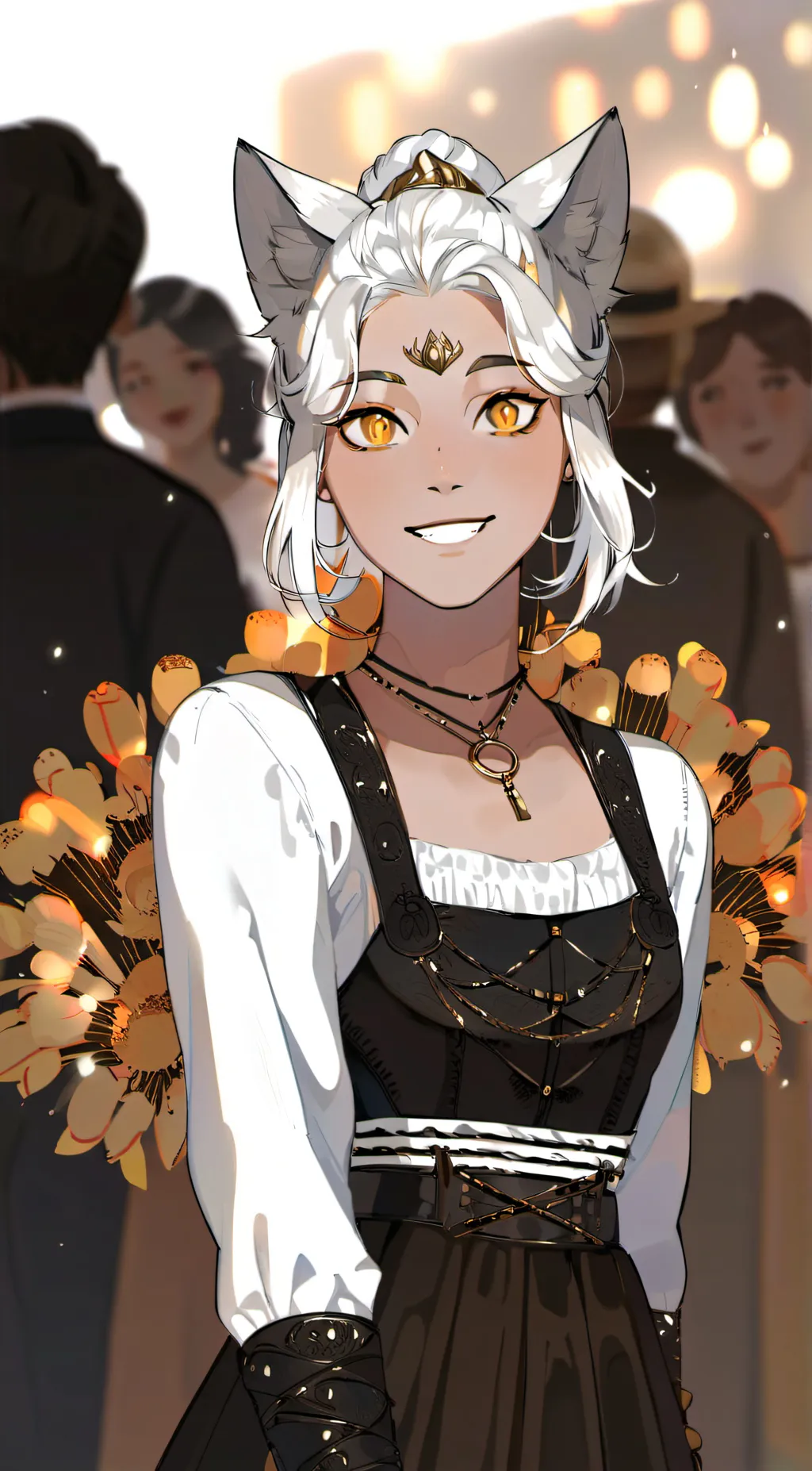 ai character: Solstice (Sol) background