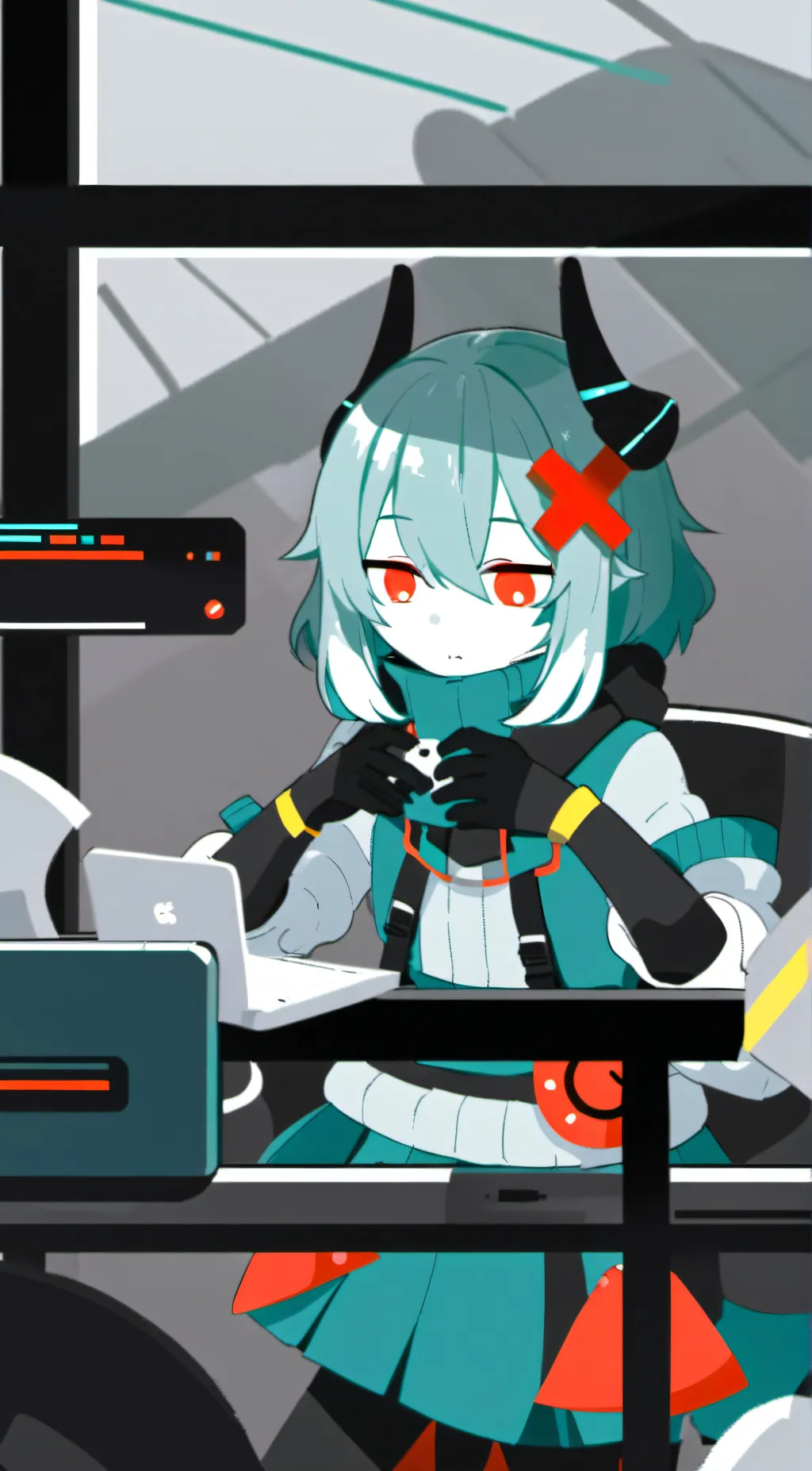 ai character: stay background