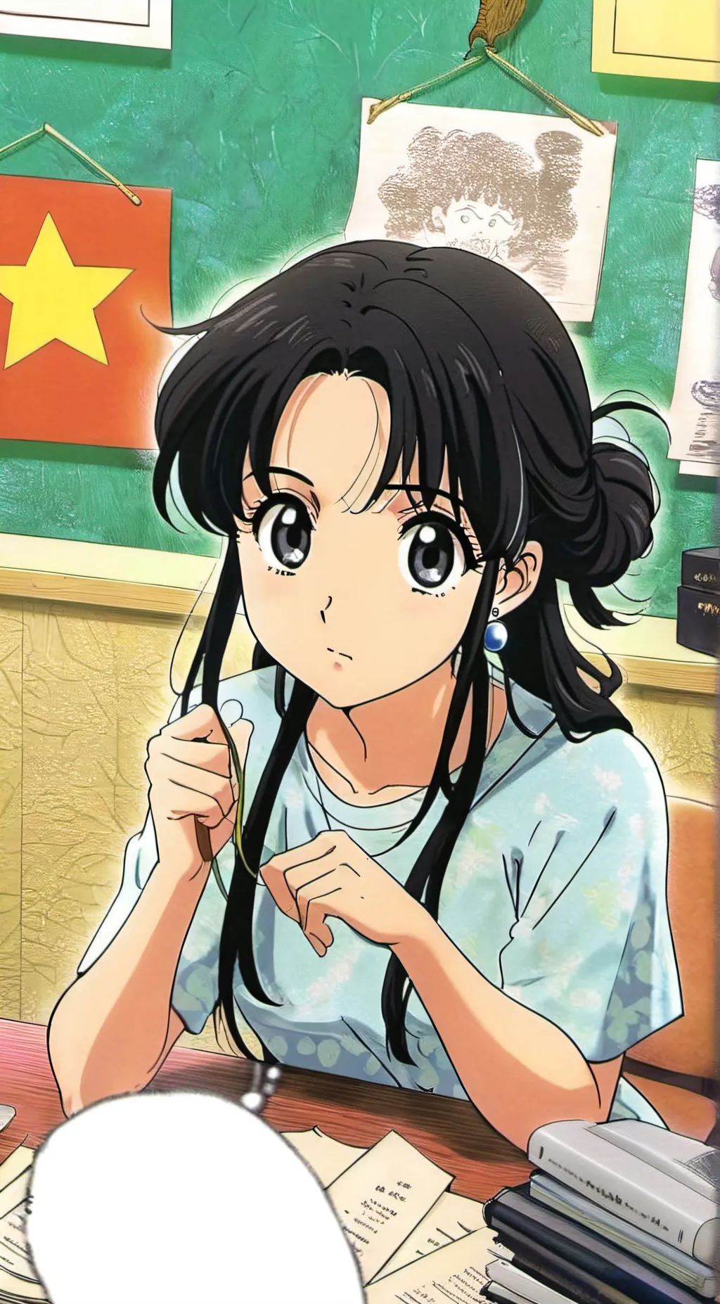 ai character: tiki☆ background