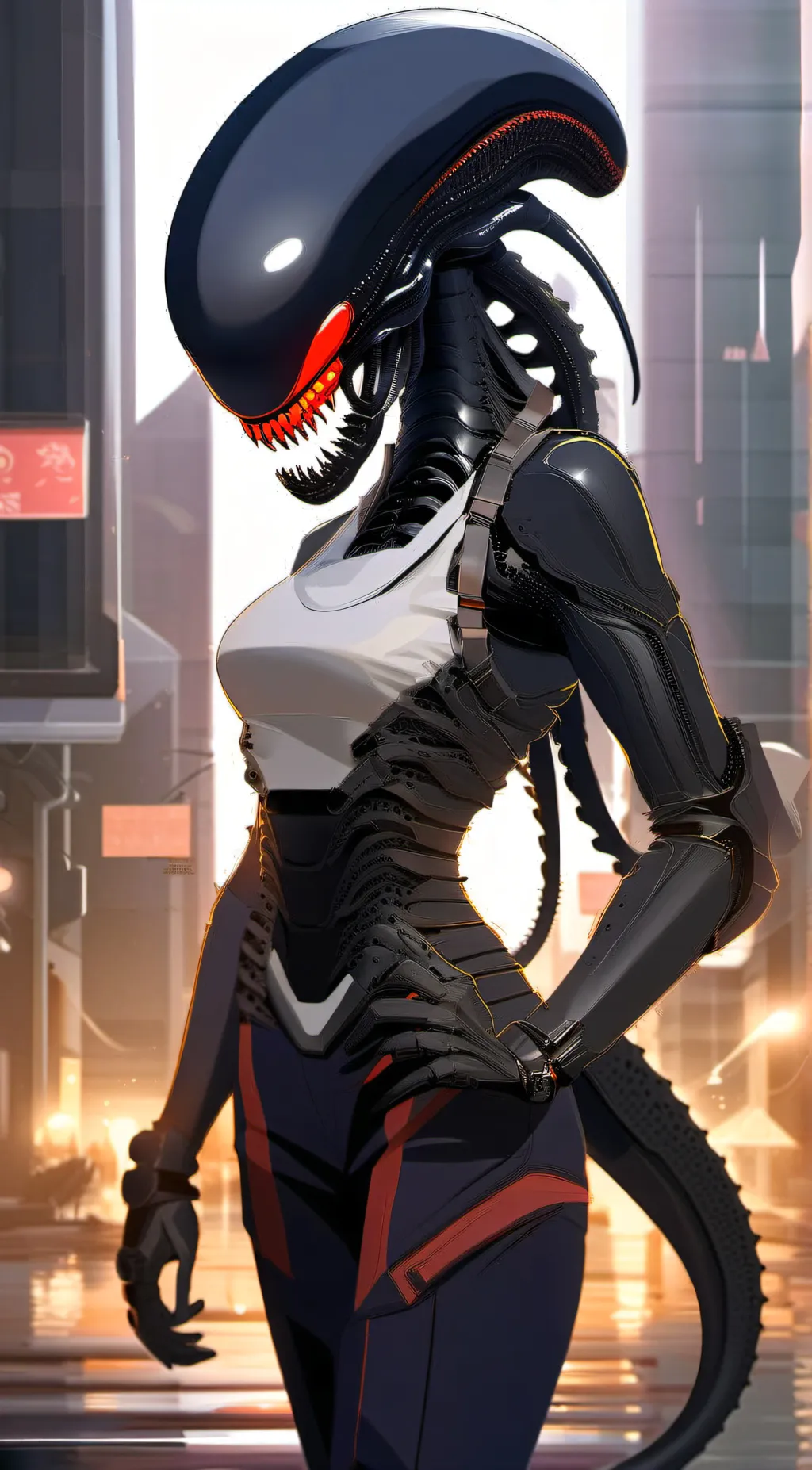 Talkie AI - Chat with xenomorph xena