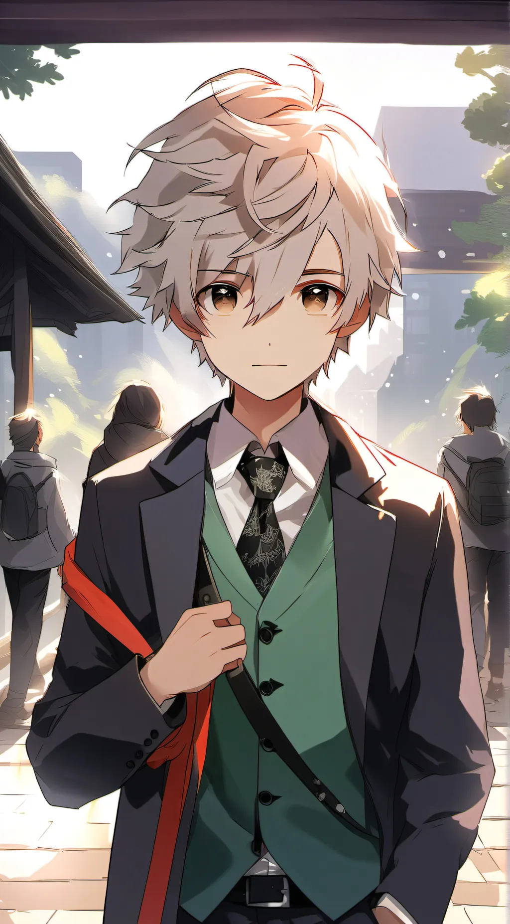 ai character: Boy background