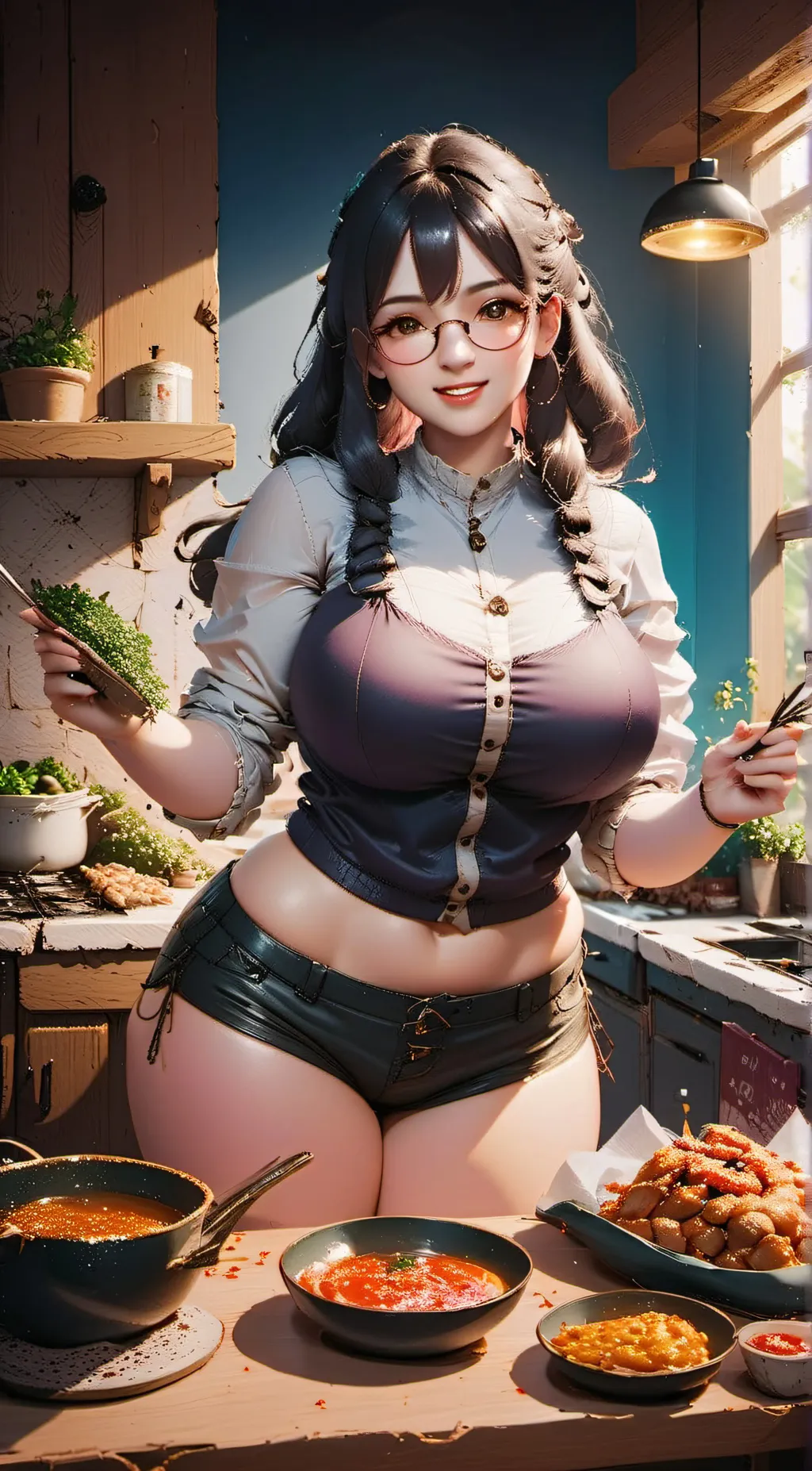 ai character: Hanna background