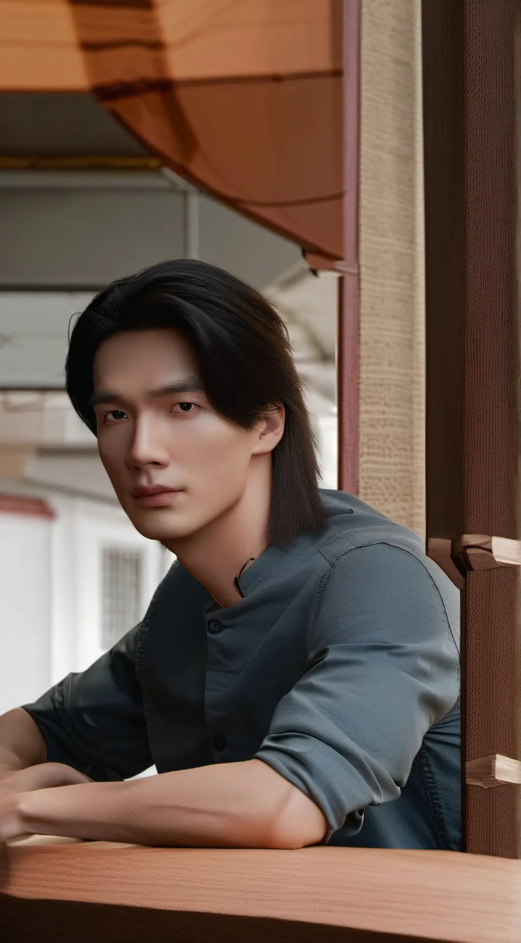 ai character: caleb background