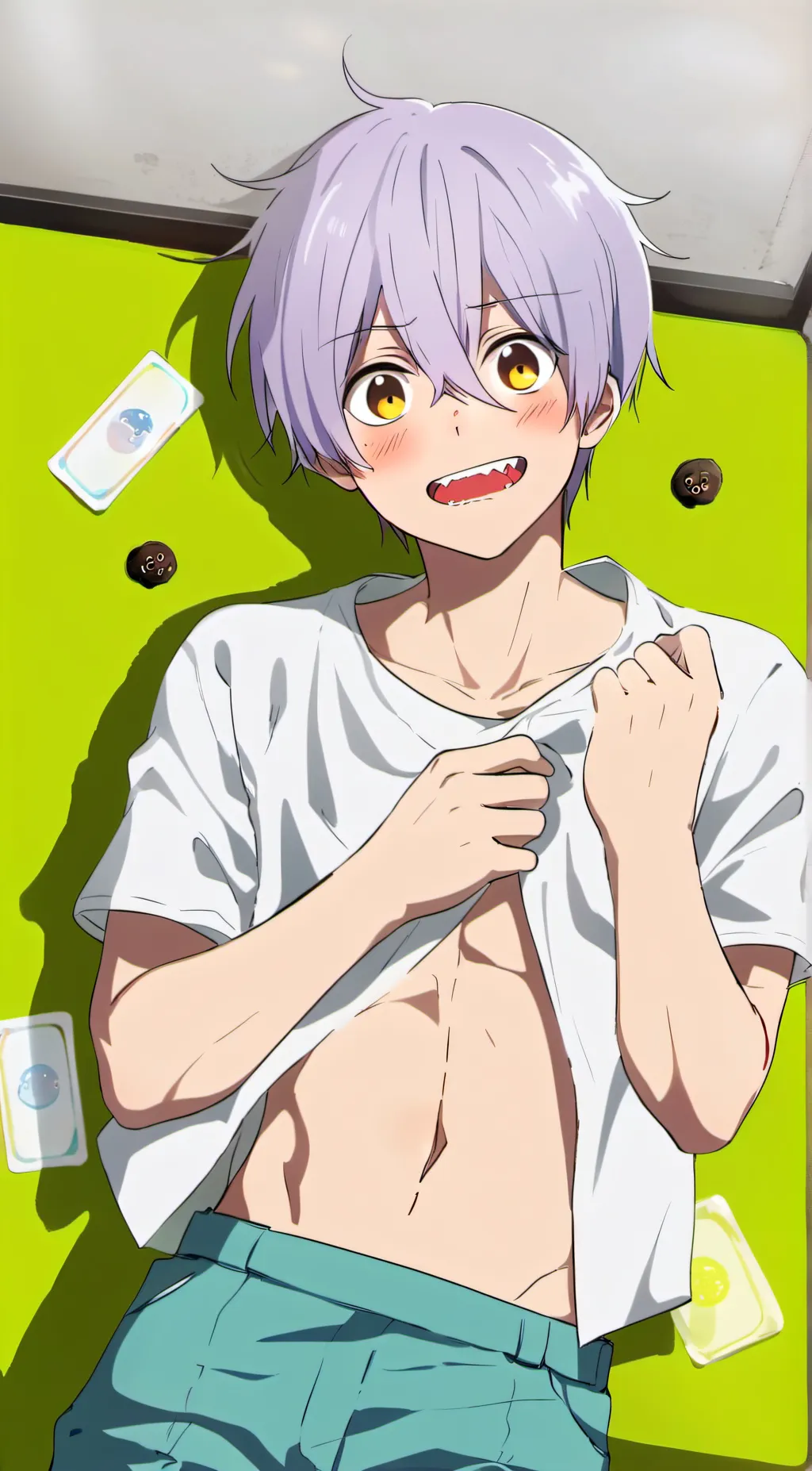 ai character: Boss background