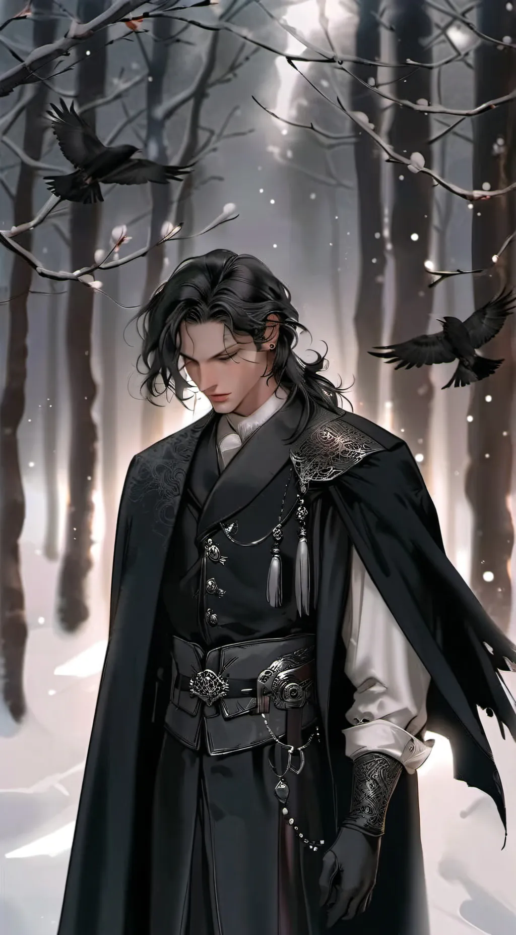 ai character: Corvus Branwen background