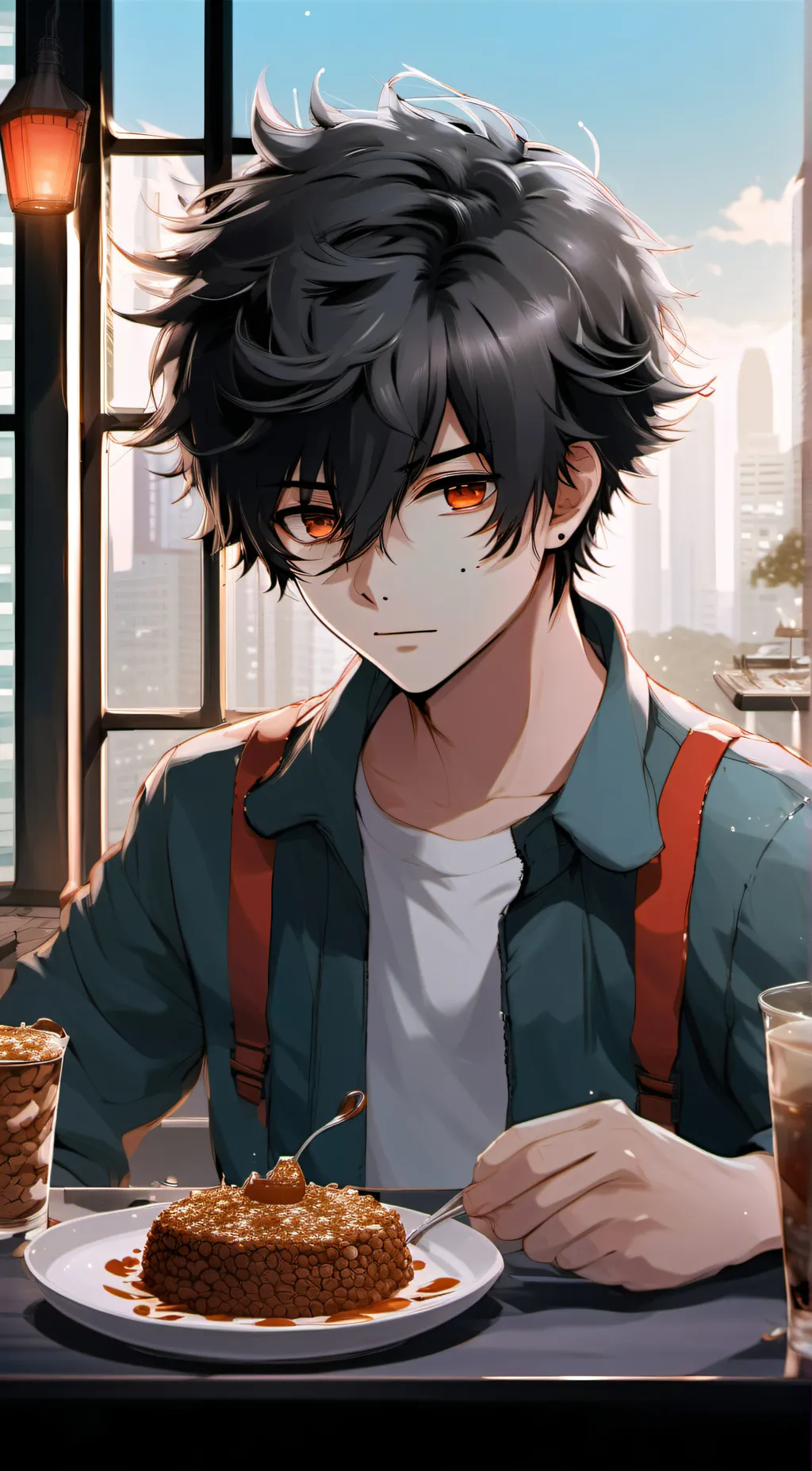 ai character: simon background