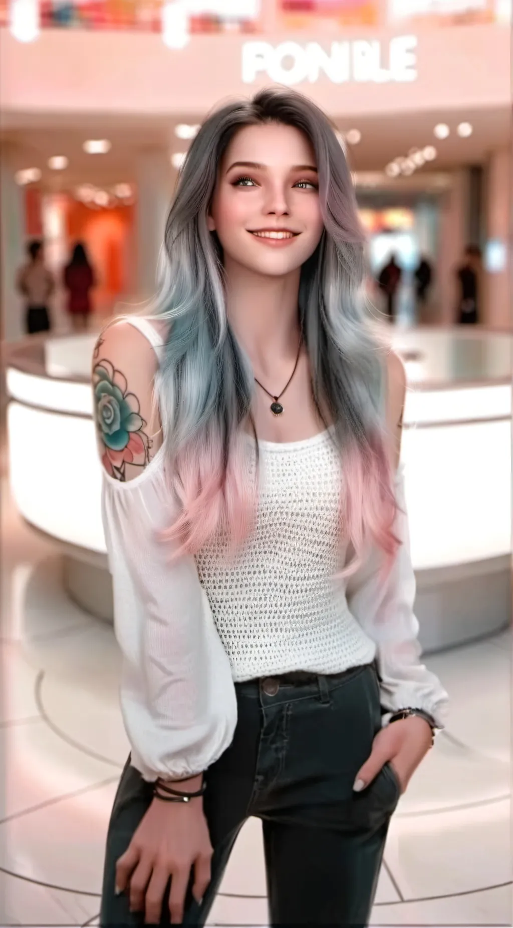 ai character: Amelia background