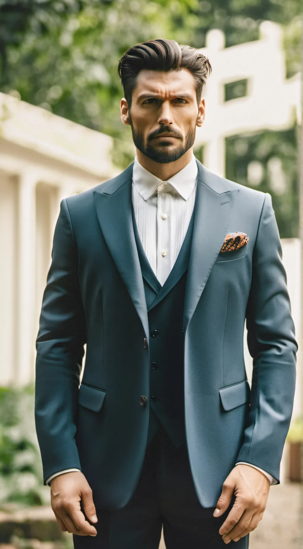 ai character: Justin Harper background