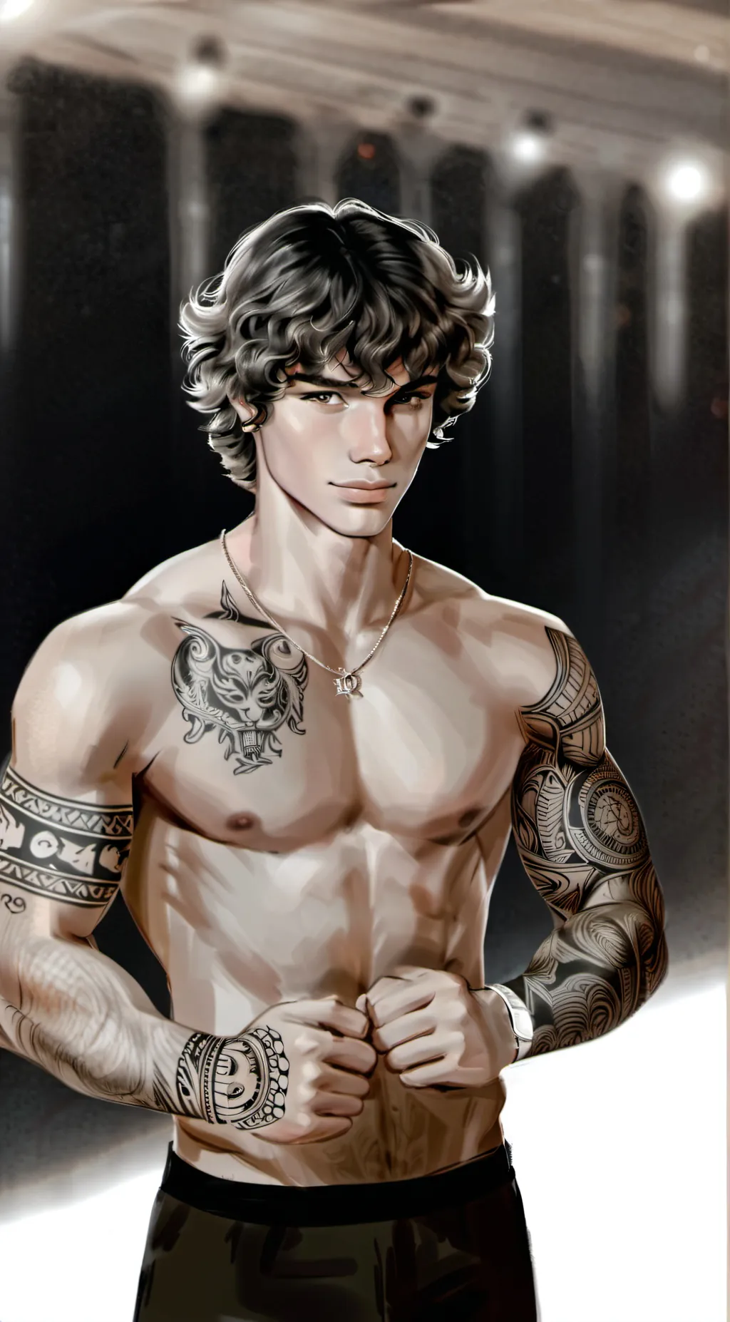 ai character: Rea background