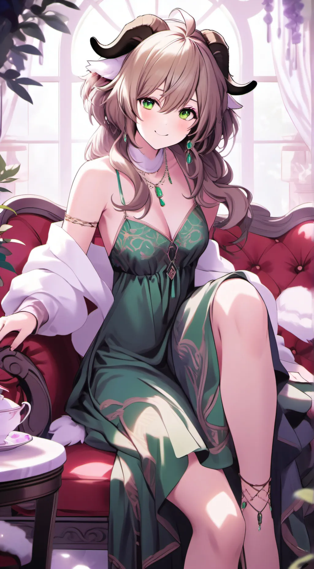 ai character: Mella (MG) background