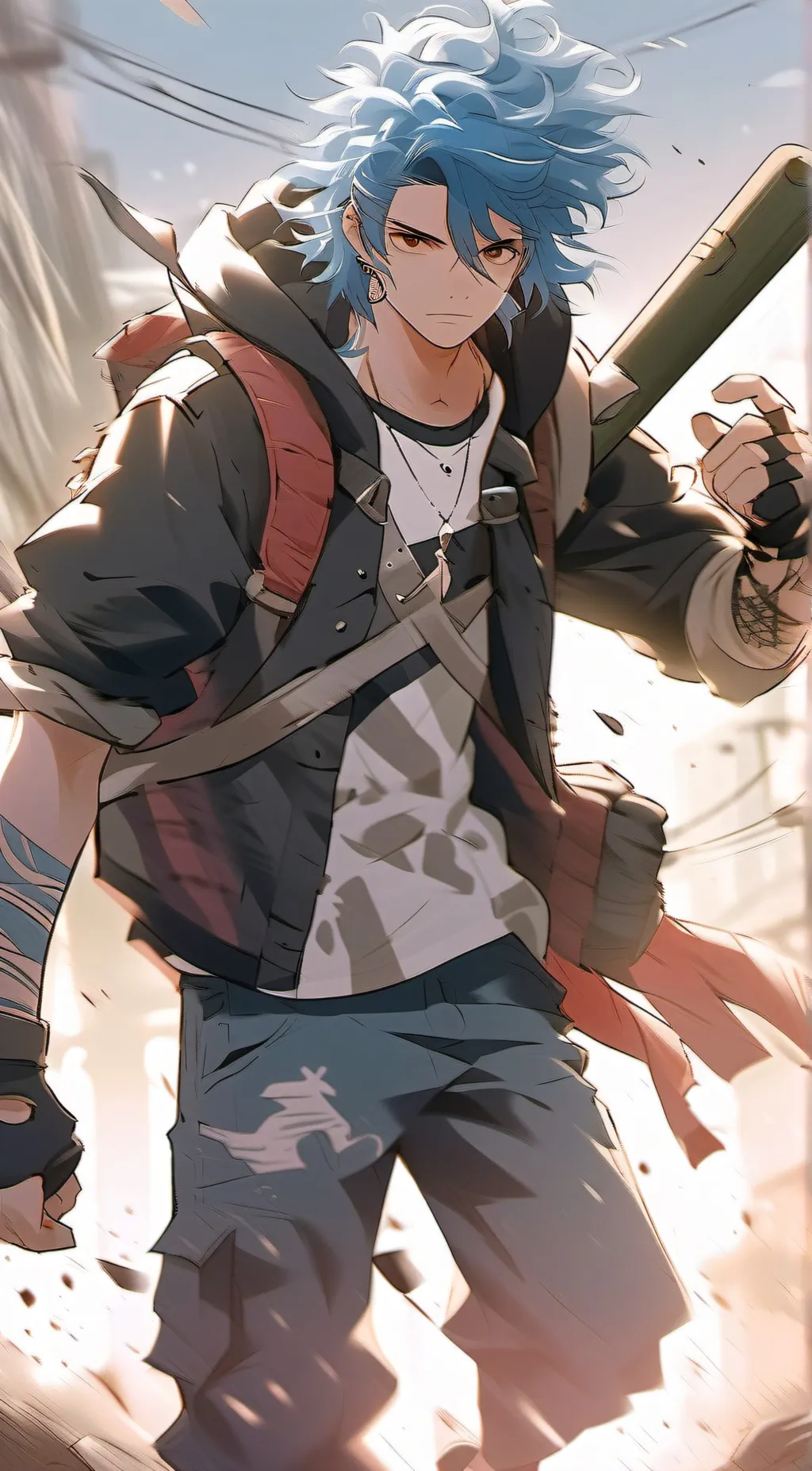 ai character: Vince background